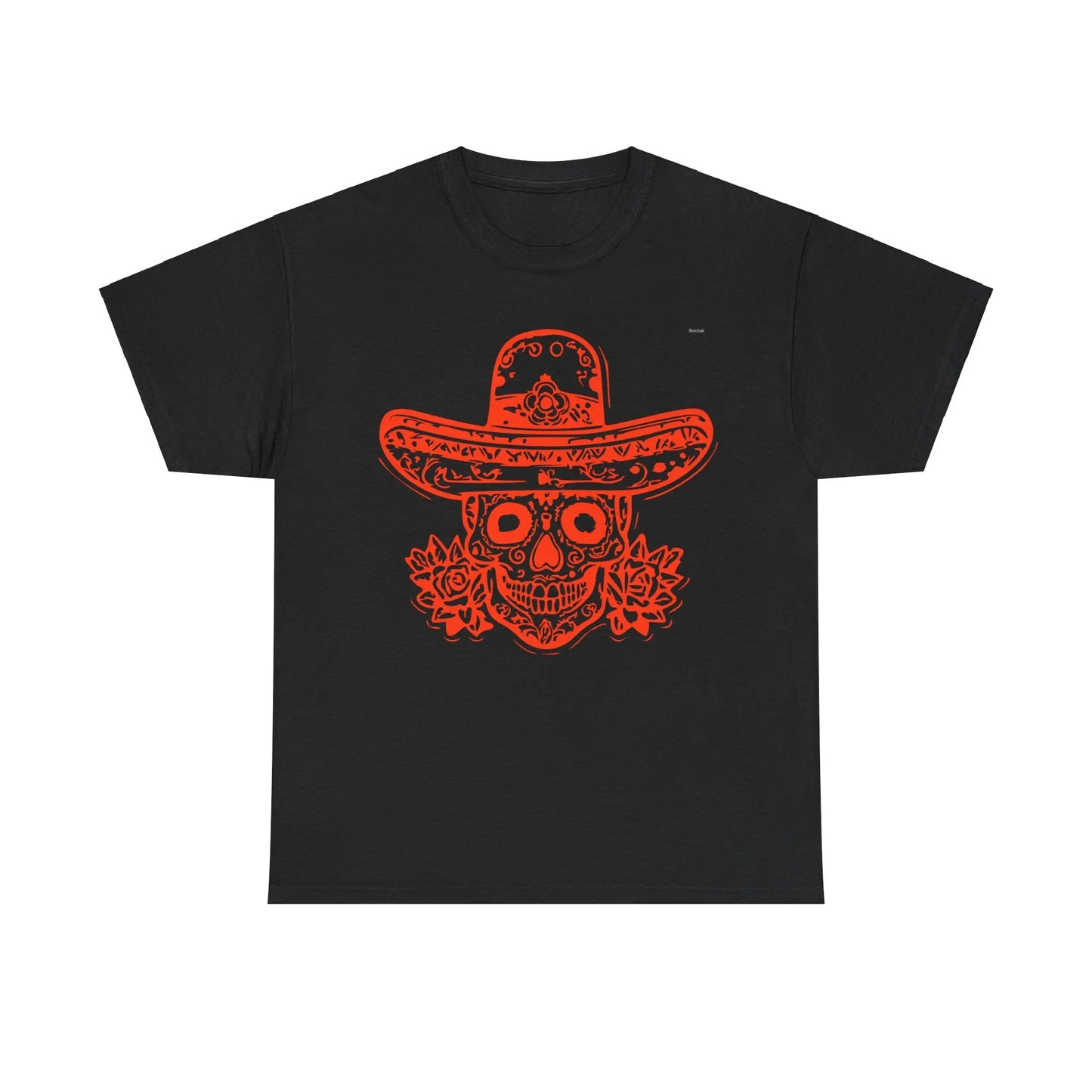 T-shirt Vintage avec Crâne et Sombrero(U.E) Printify