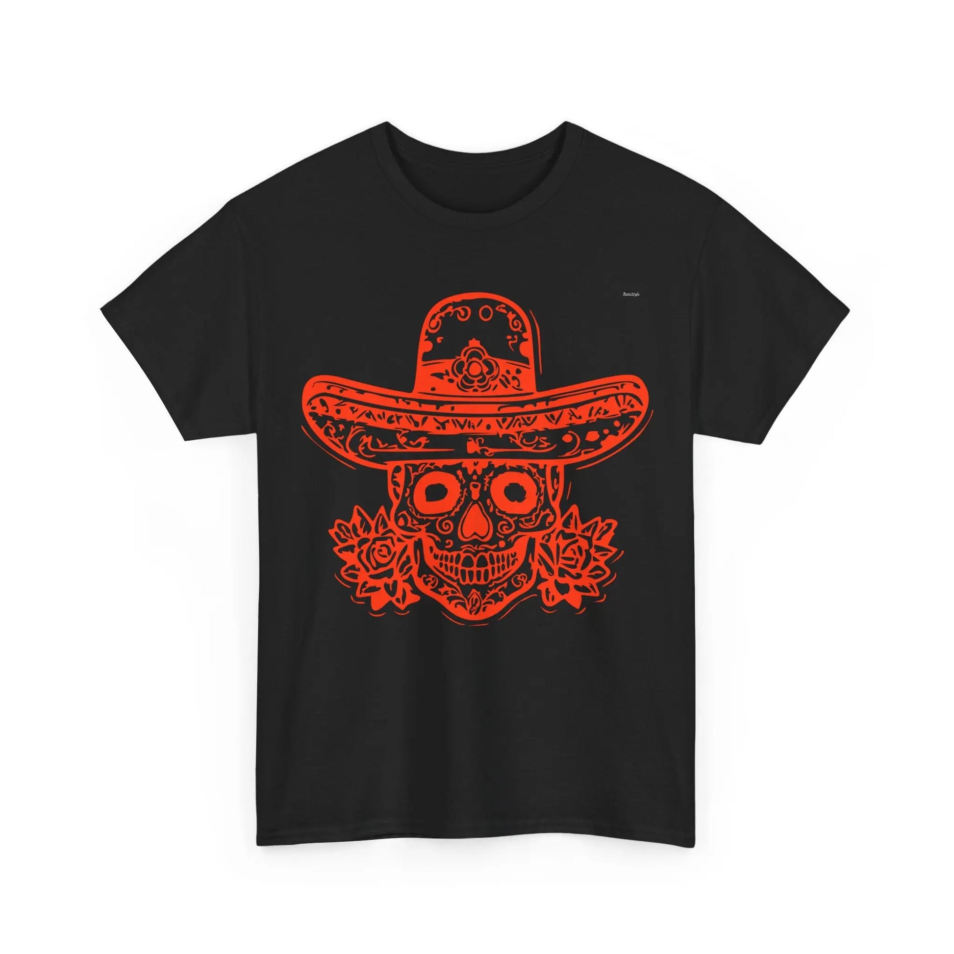 T-shirt Vintage avec Crâne et Sombrero(U.E) Printify