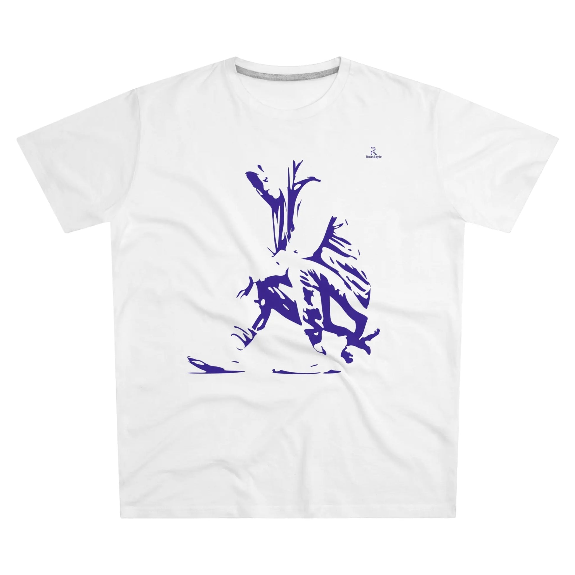 T-shirt "L'Homme de l'Ombre" Bleu Printify