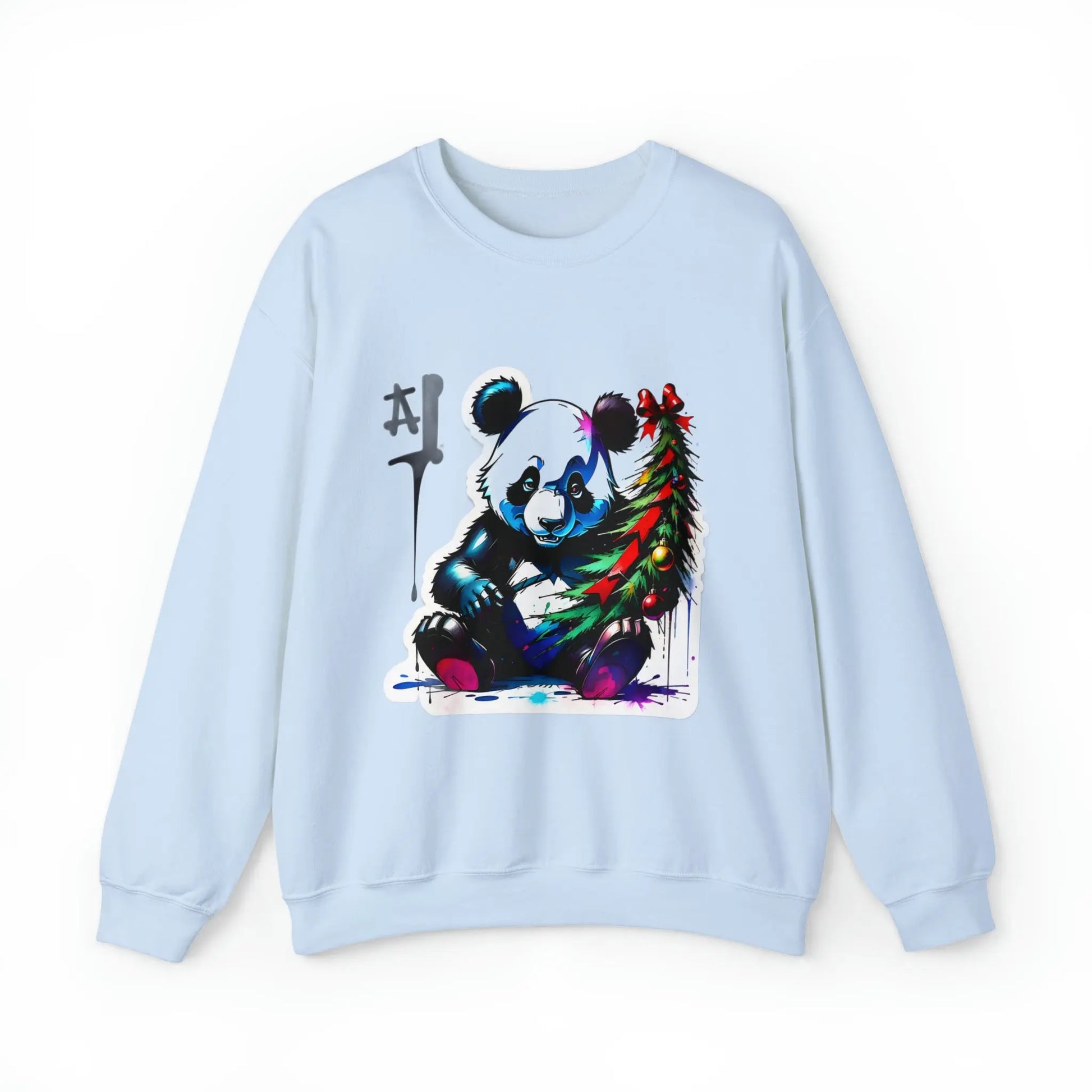 "The Christmas Panda: Spreader of Festive Joy" Sweatshirt(U.S) - RoosStyle Design