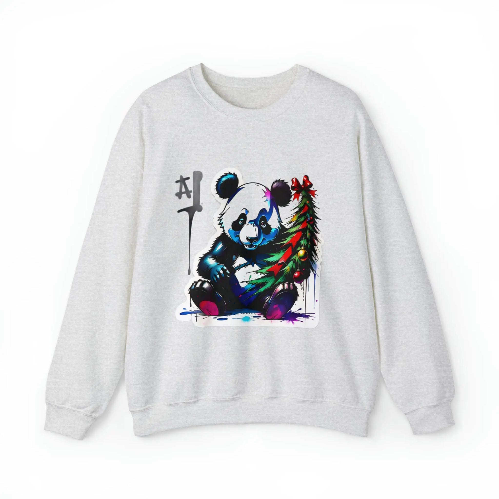 "The Christmas Panda: Spreader of Festive Joy" Sweatshirt(U.S) - RoosStyle Design