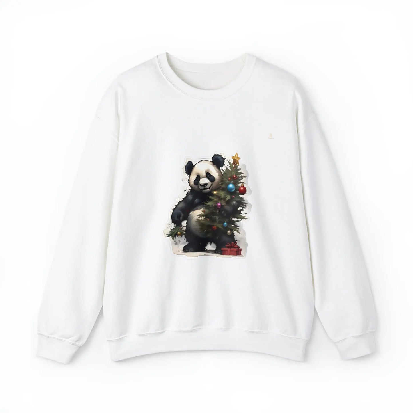 "The Christmas Spirit: The Festive Panda" Sweatshirt(U.S) - RoosStyle Design
