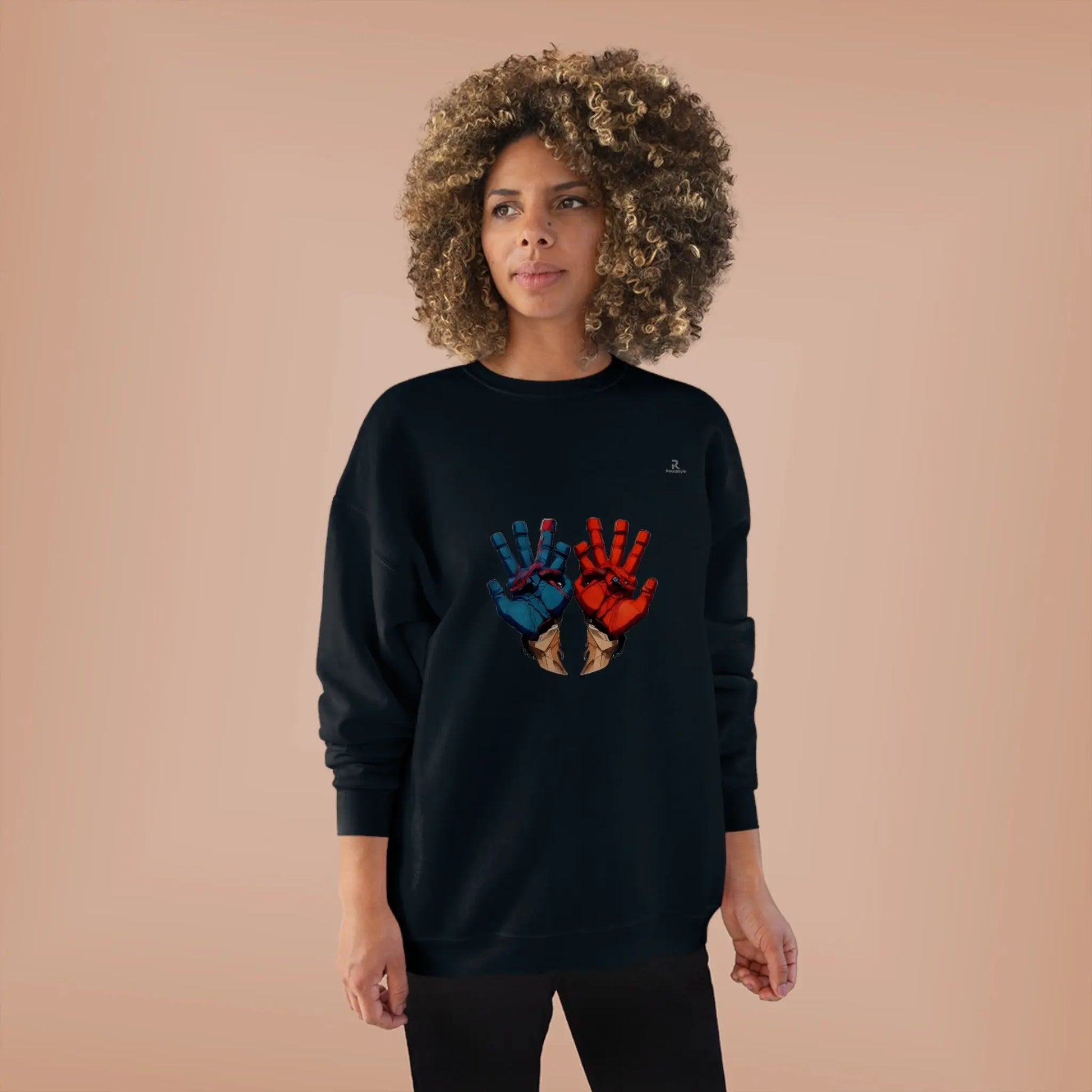 The Duality of Skeleton Hands Sweatshirt - RoosStyle Design