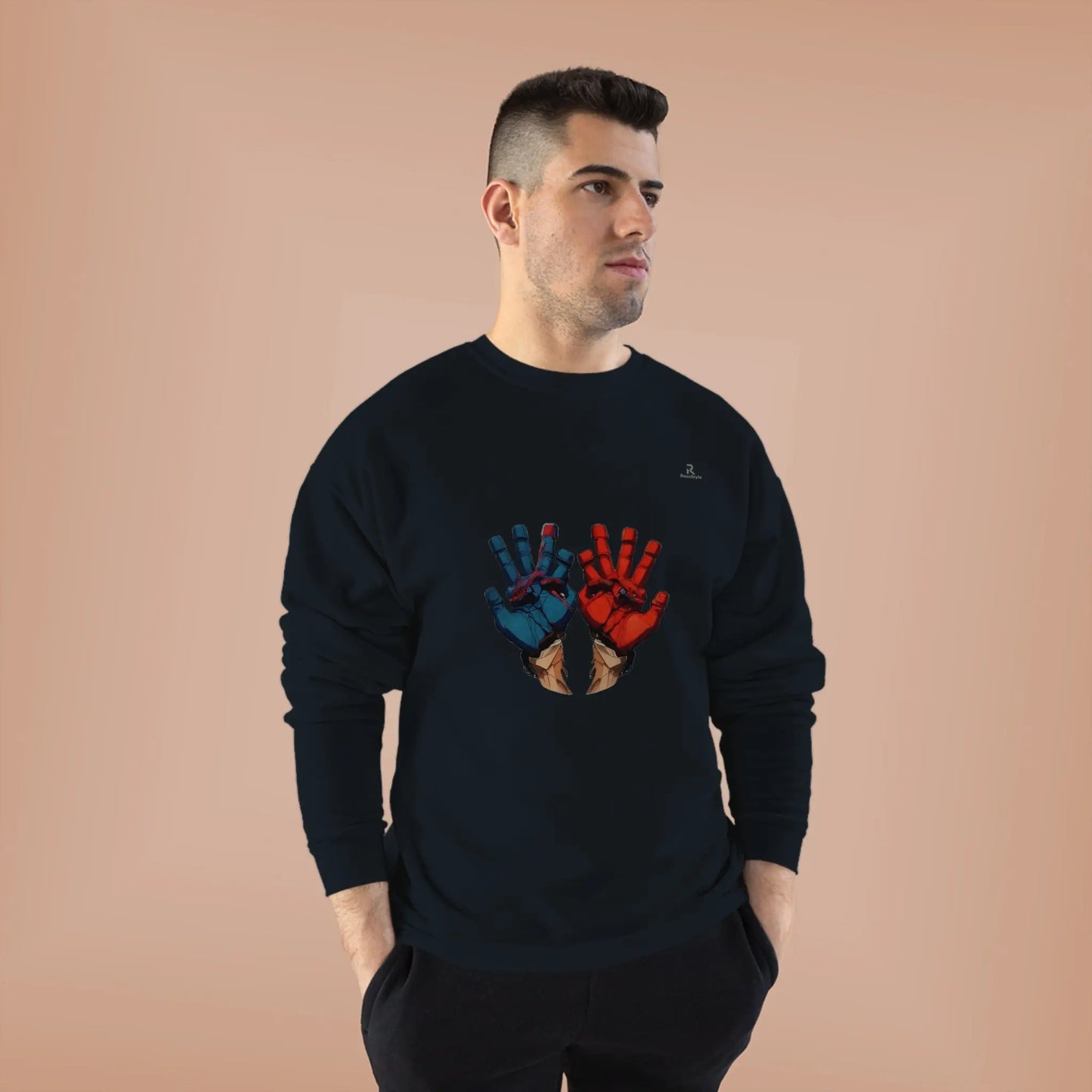 The Duality of Skeleton Hands Sweatshirt - RoosStyle Design
