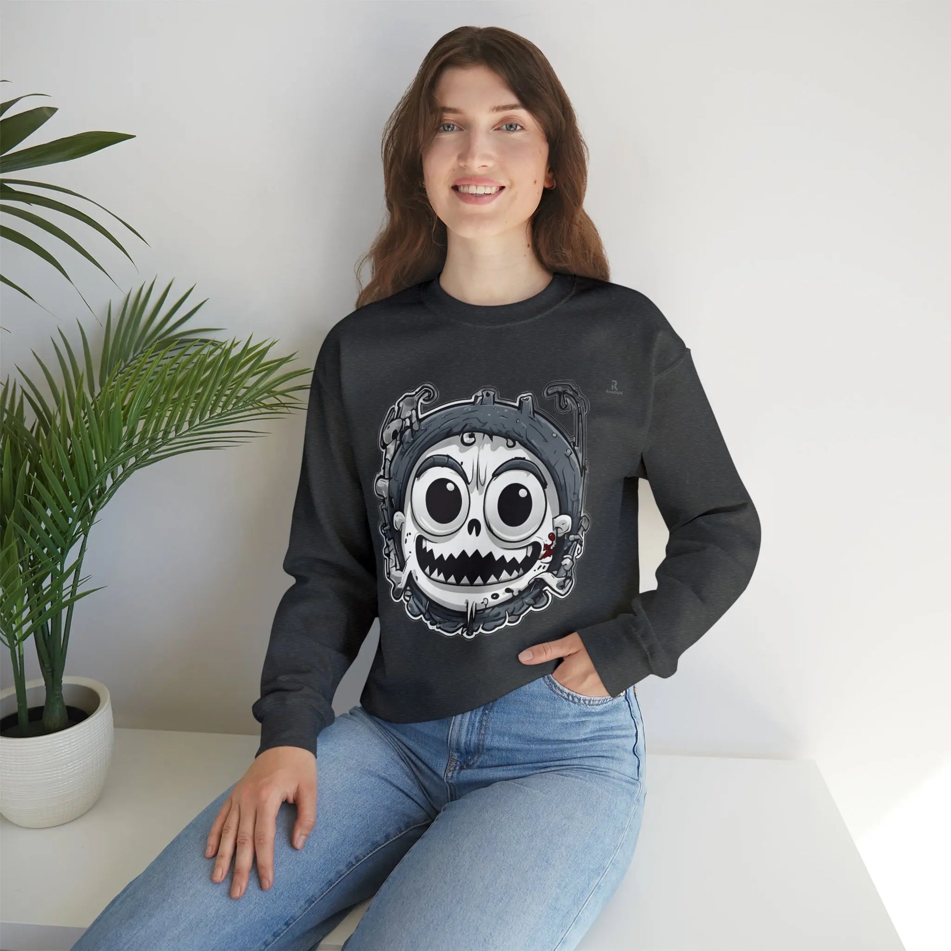 Sweatshirt col rond "The Little Terror" - RoosStyle Design