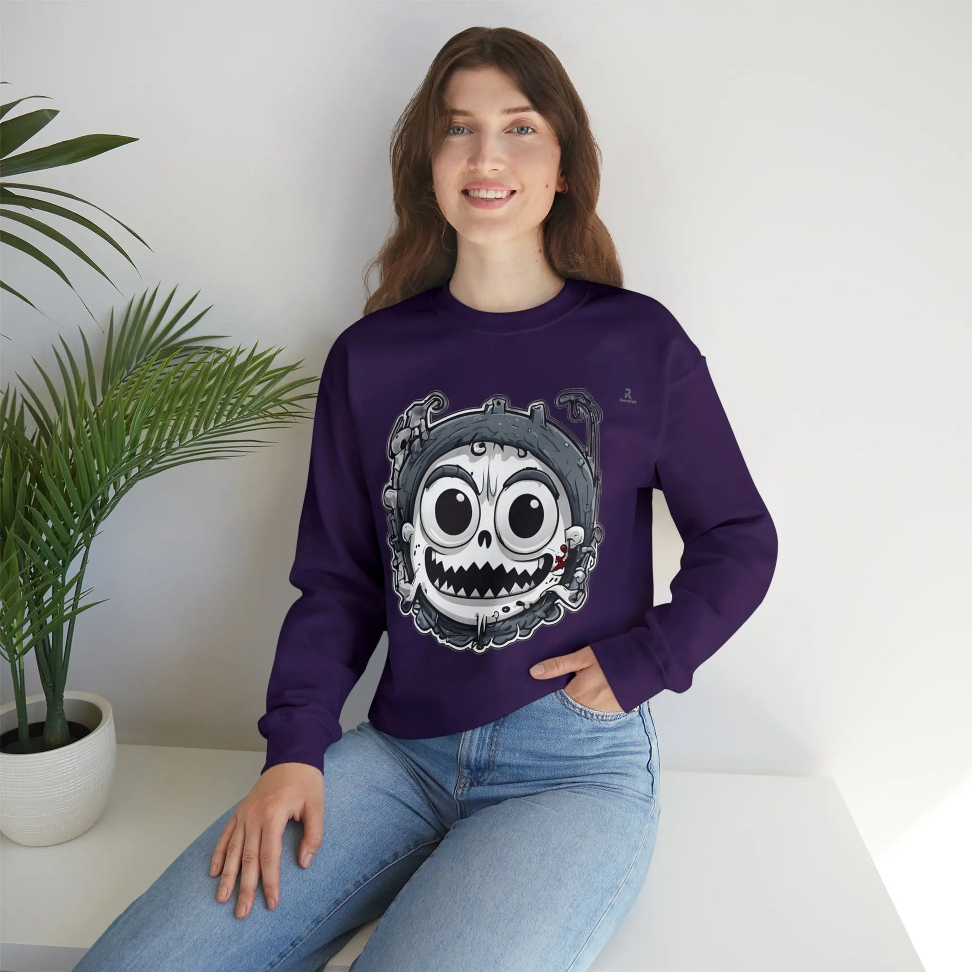 Sweatshirt col rond "The Little Terror" - RoosStyle Design