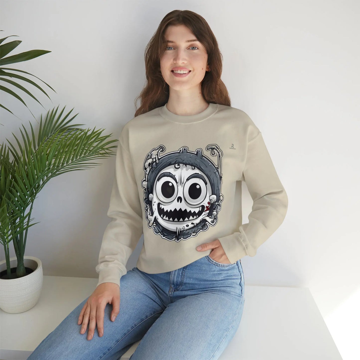 Sweatshirt col rond "The Little Terror" - RoosStyle Design