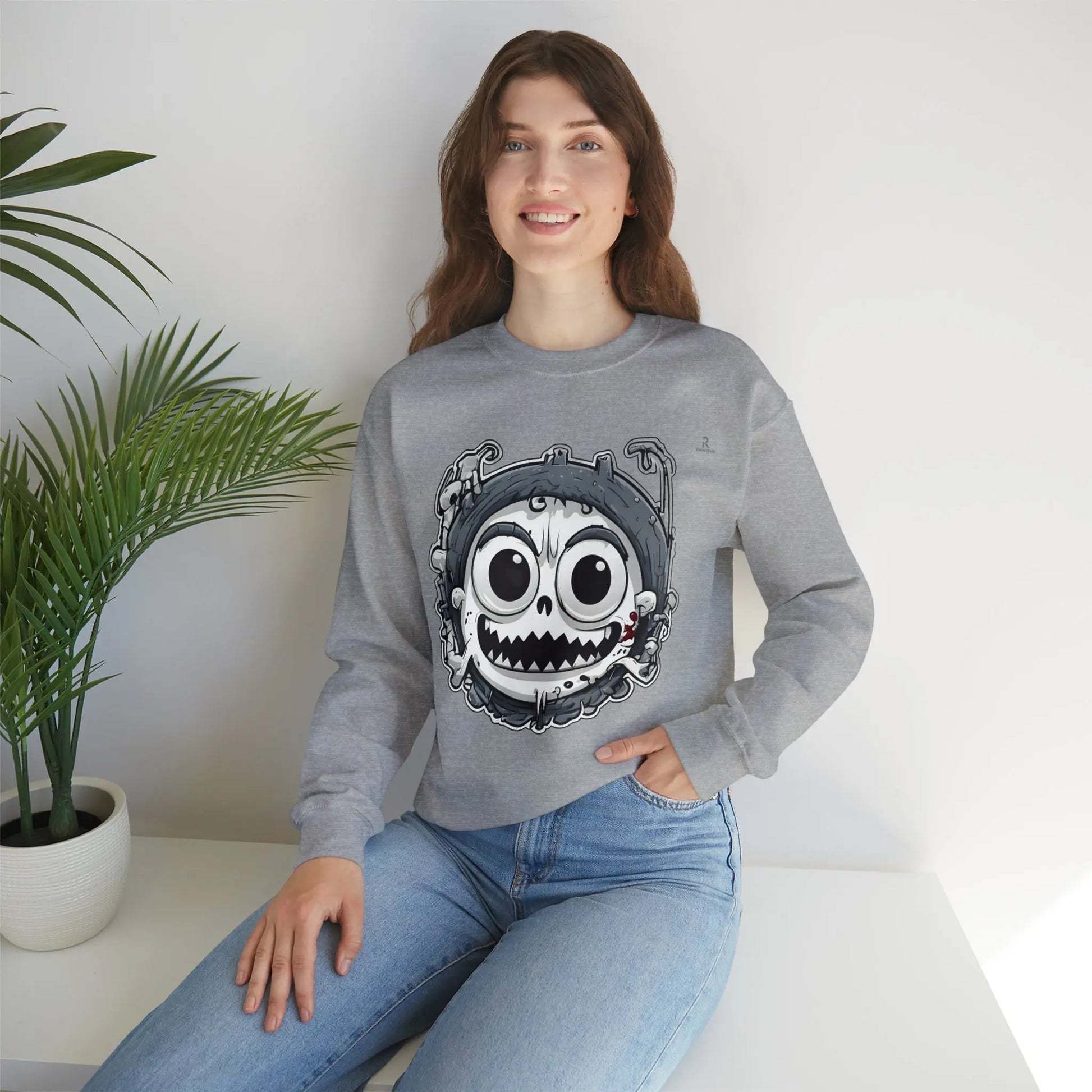 Sweatshirt col rond "The Little Terror" - RoosStyle Design