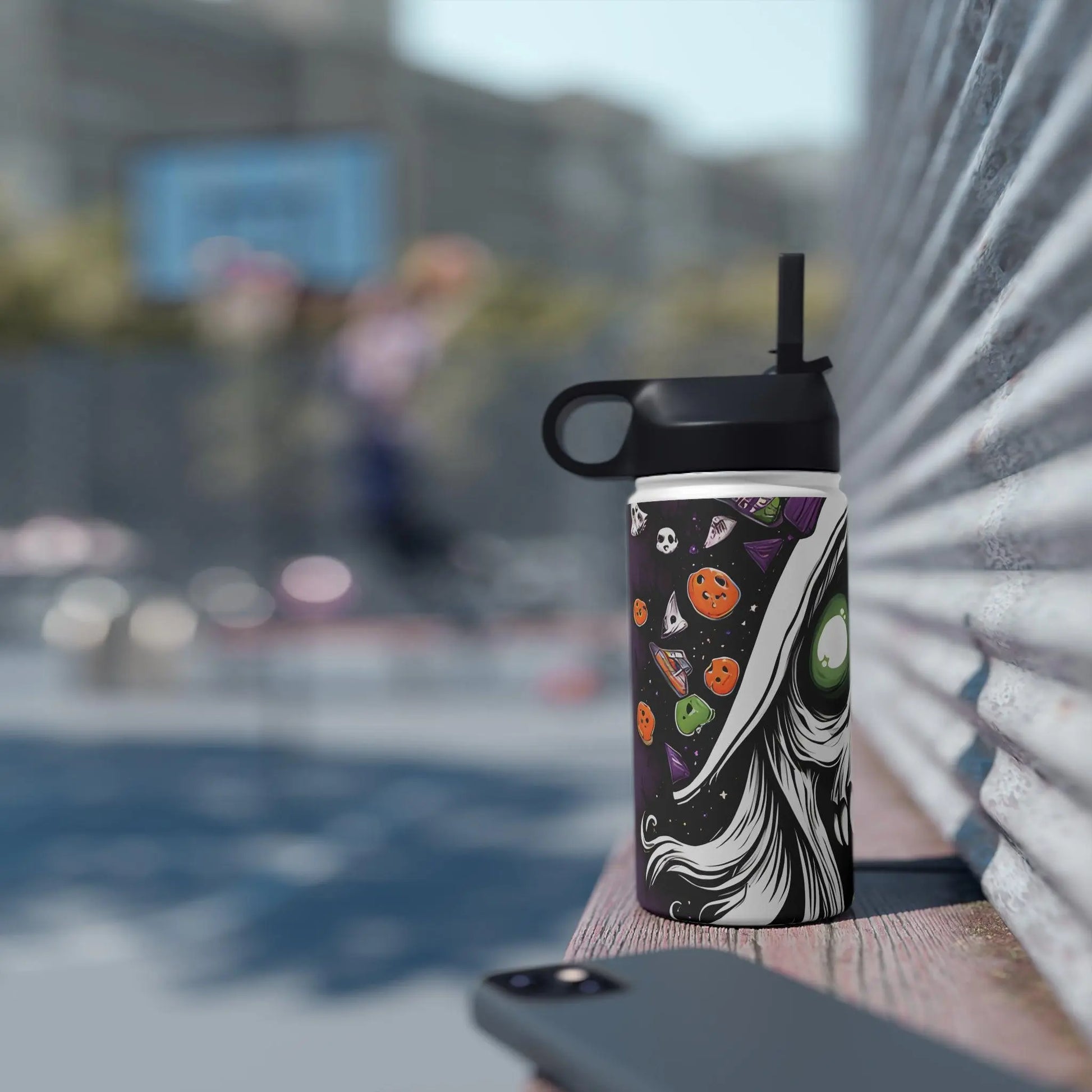 The Scary Head with Halloween Candy - RoosStyle Design