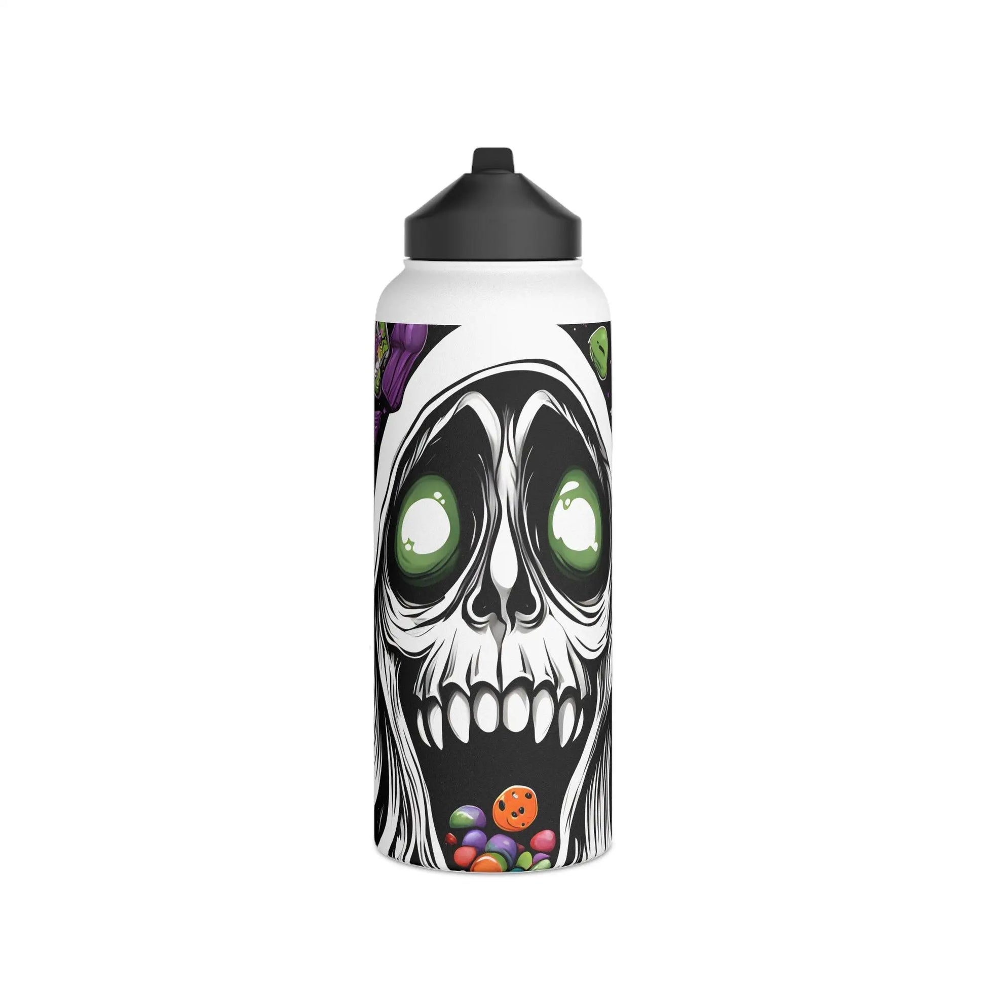 The Scary Head with Halloween Candy - RoosStyle Design