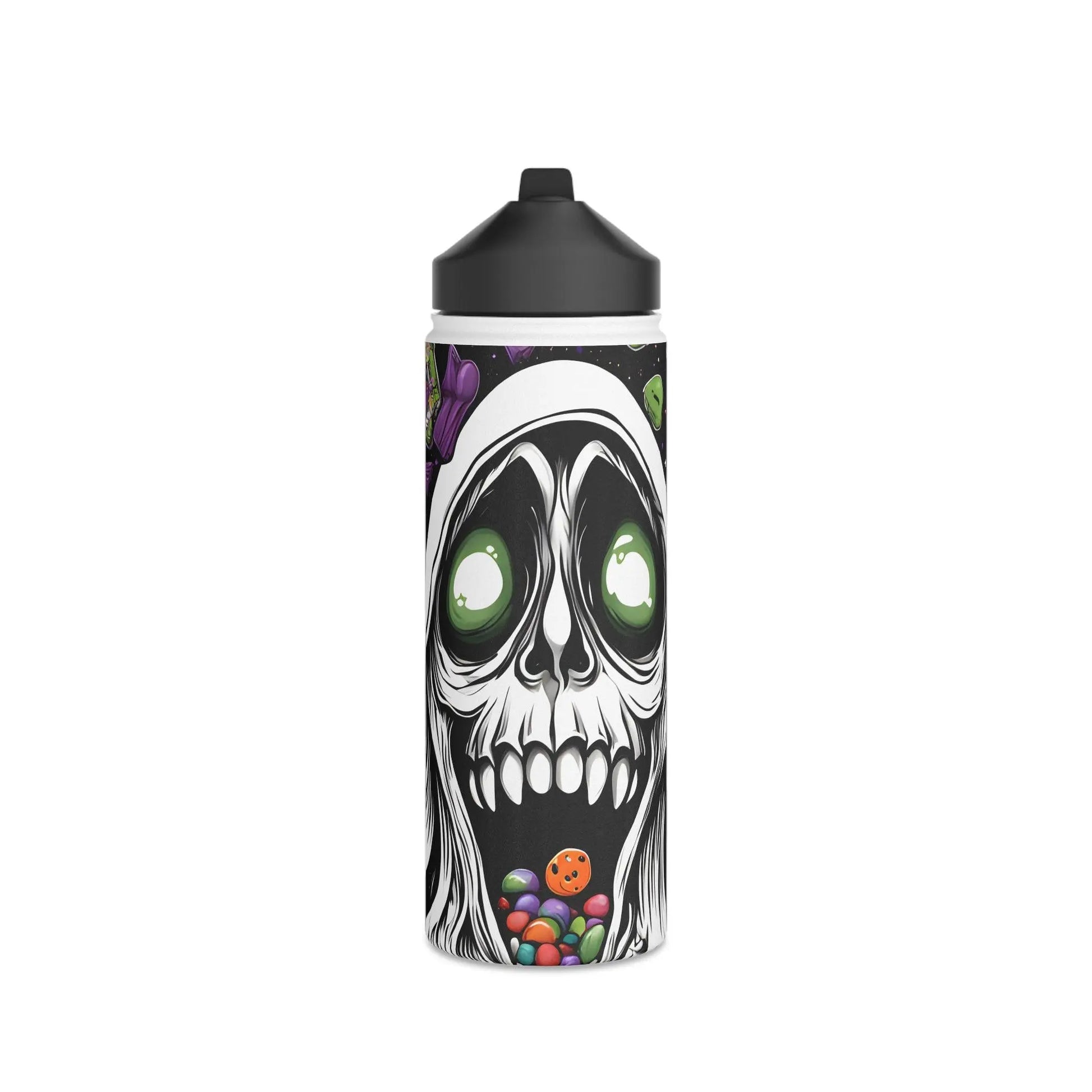 The Scary Head with Halloween Candy - RoosStyle Design