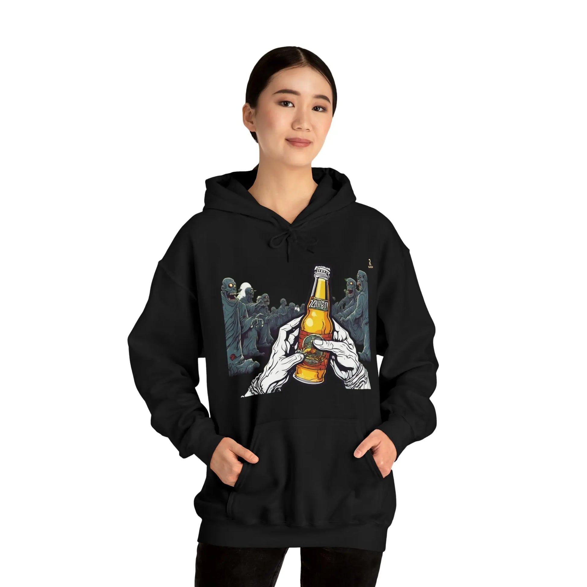 "Zombie Festival: Beer, Zombies and Hedge of Honor" Sweatshirt - RoosStyle Design