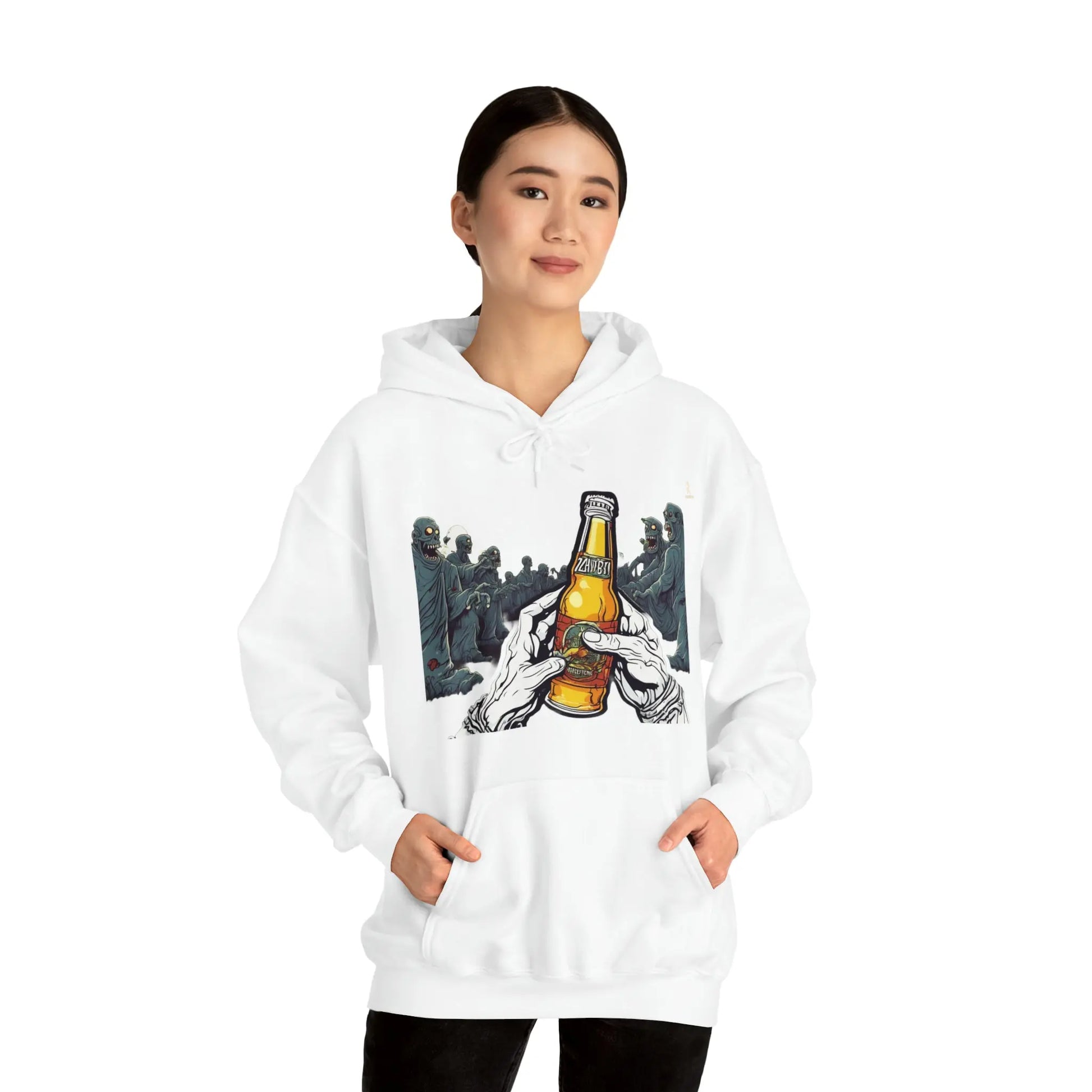 "Zombie Festival: Beer, Zombies and Hedge of Honor" Sweatshirt - RoosStyle Design