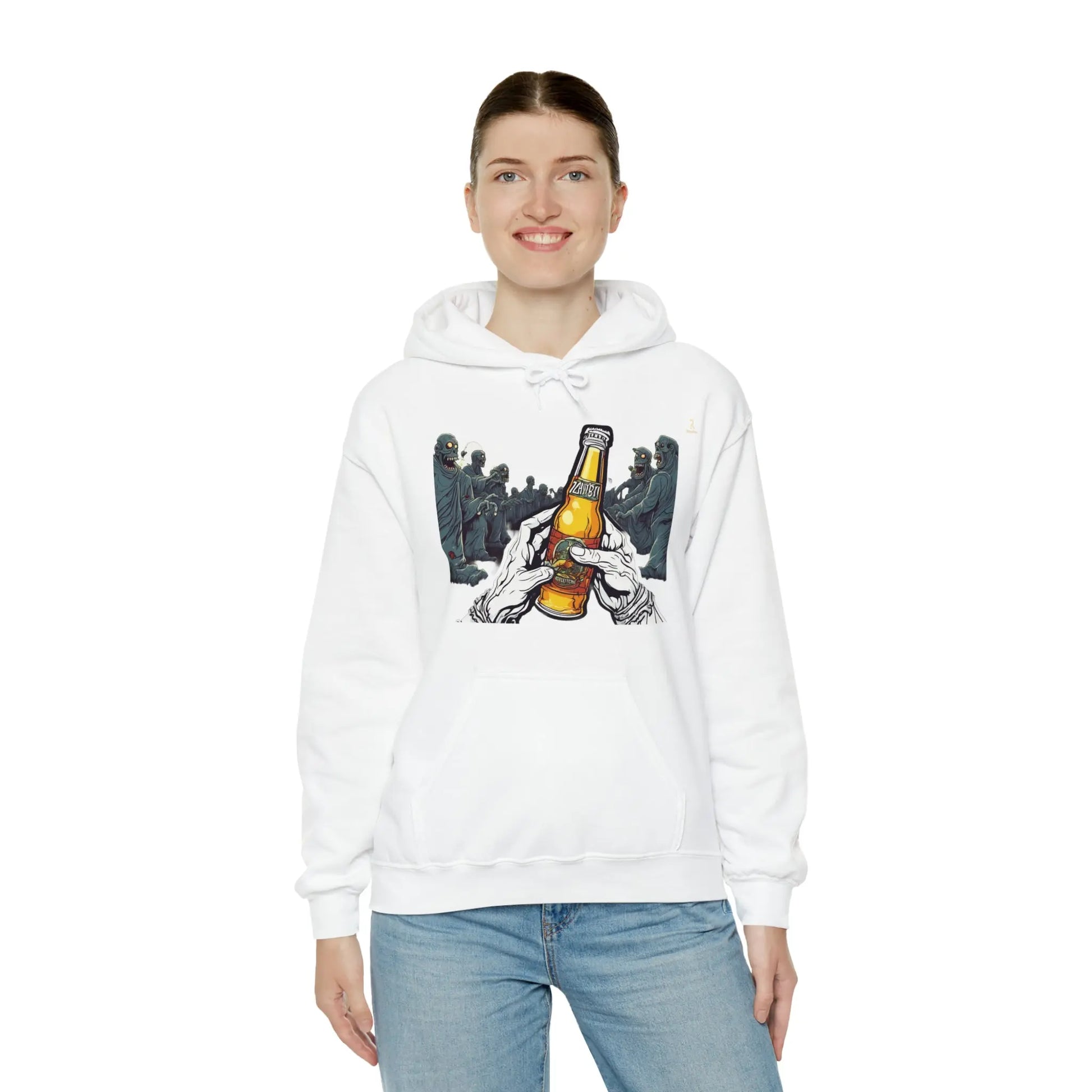 "Zombie Festival: Beer, Zombies and Hedge of Honor" Sweatshirt - RoosStyle Design