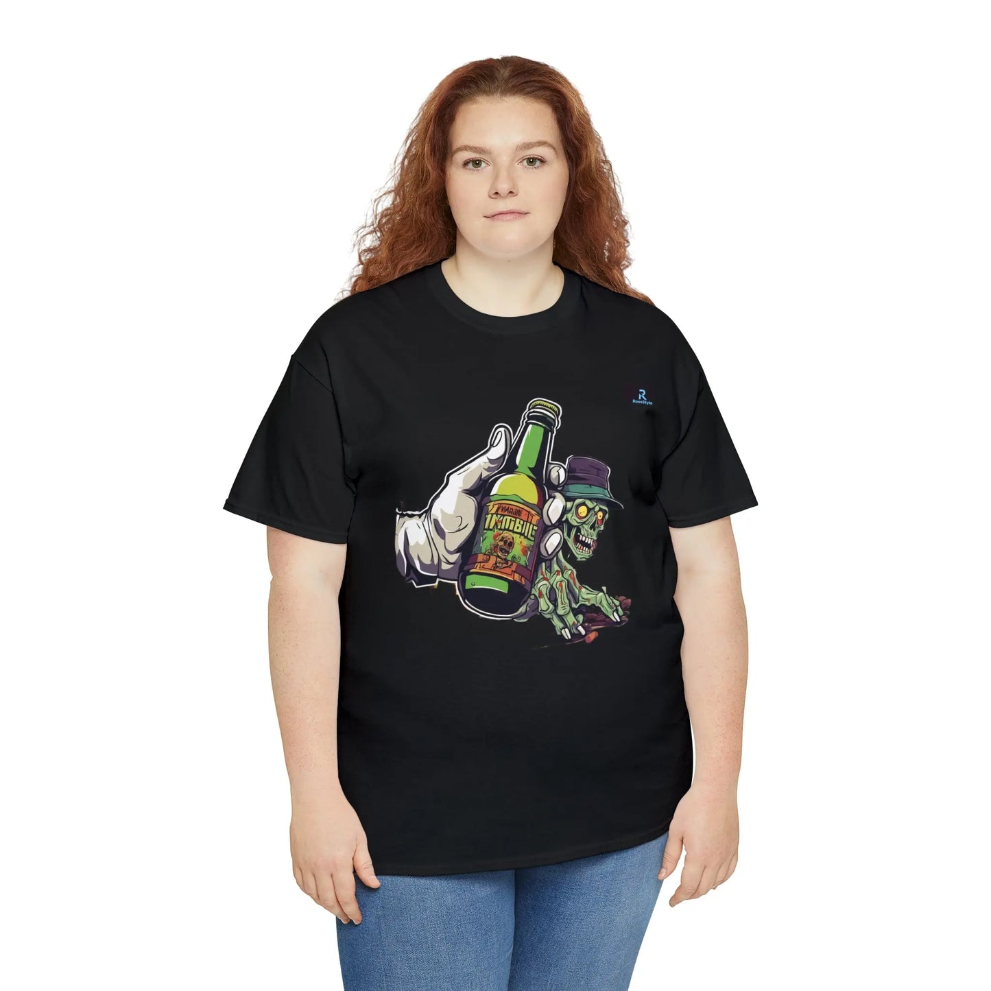 "Zombie with Beer: Thirst That Never Dies!" - RoosStyle Design