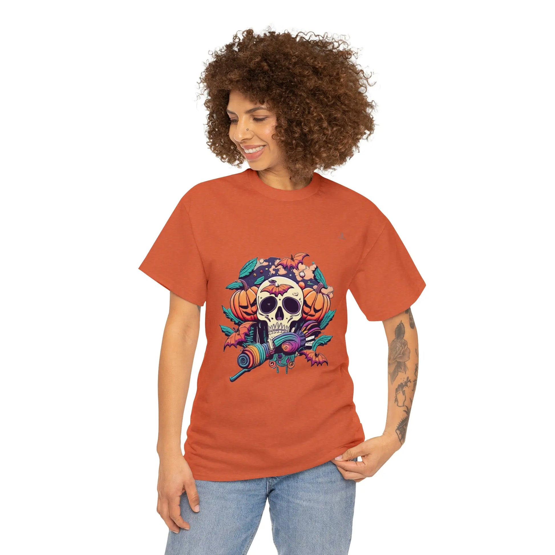 happy hippie skull - RoosStyle Design