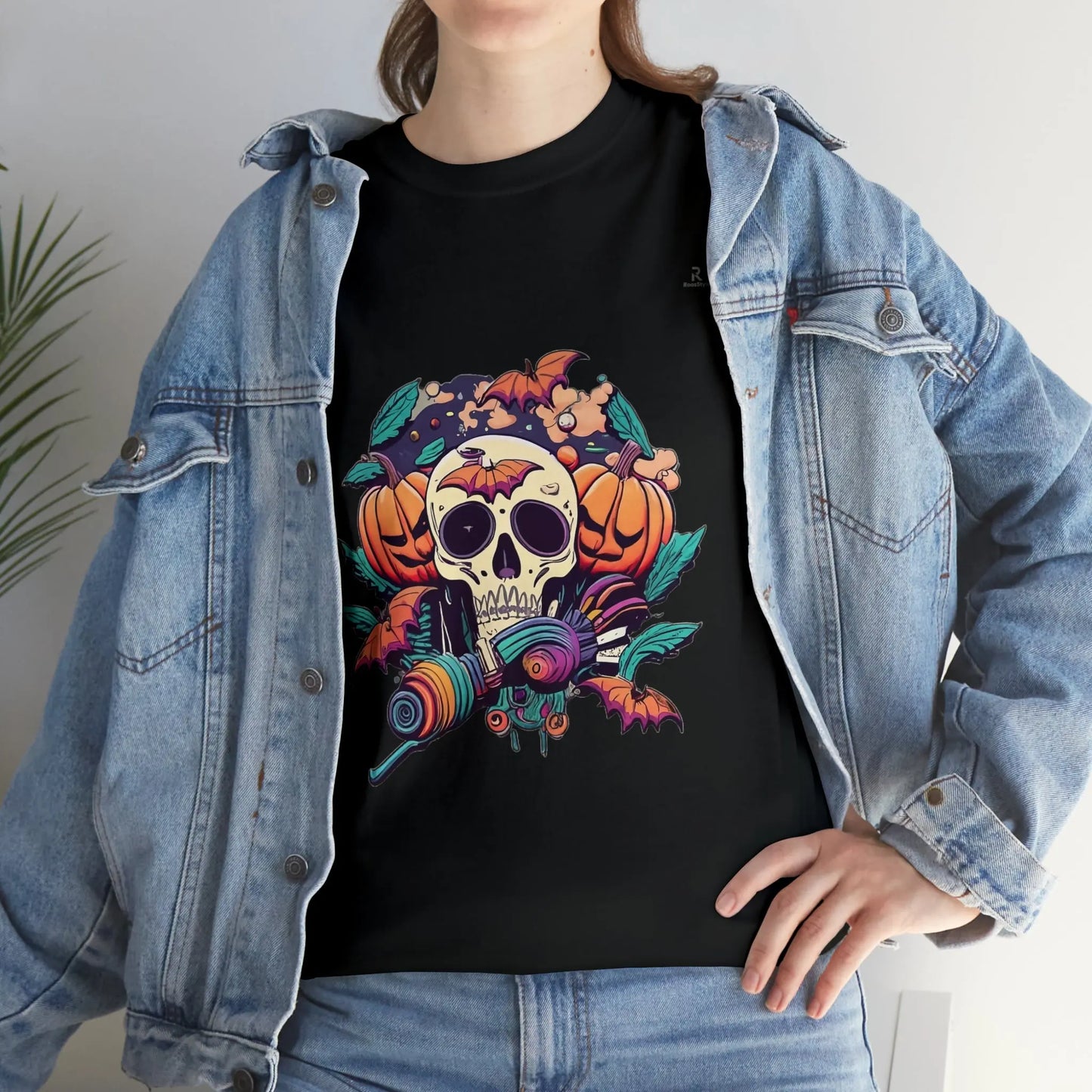 happy hippie skull - RoosStyle Design