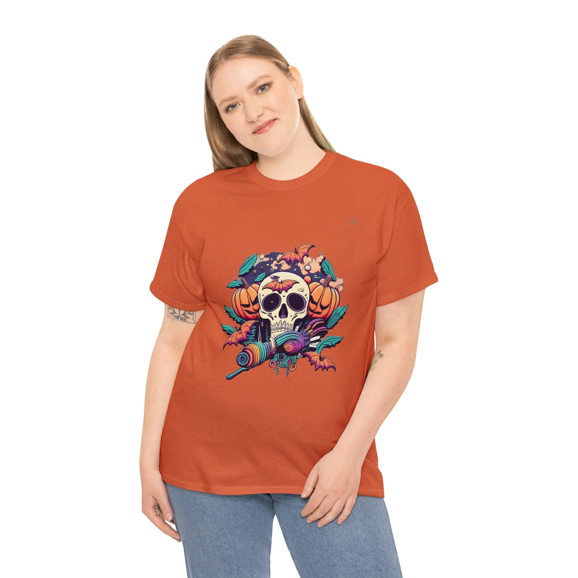 happy hippie skull - RoosStyle Design