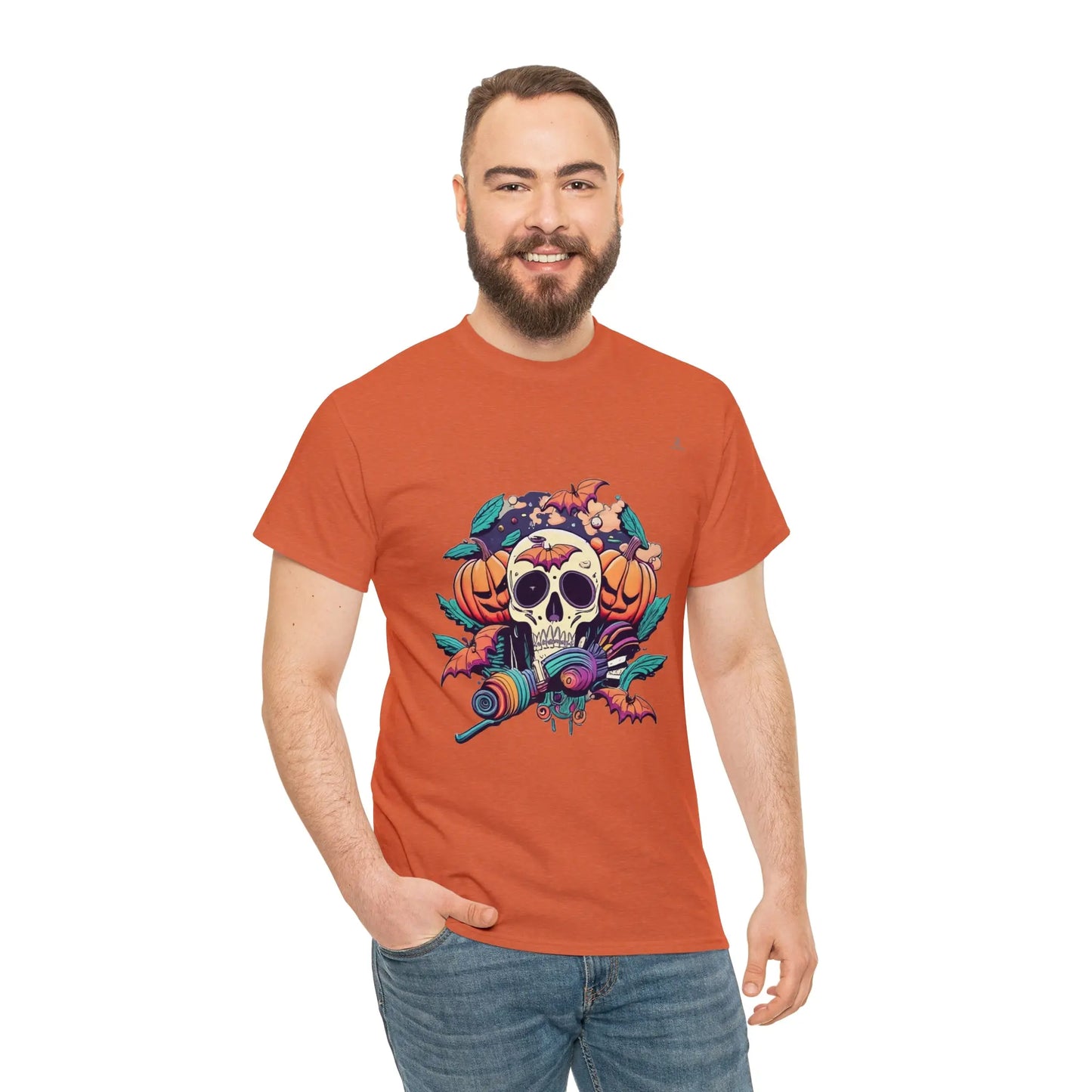 happy hippie skull - RoosStyle Design