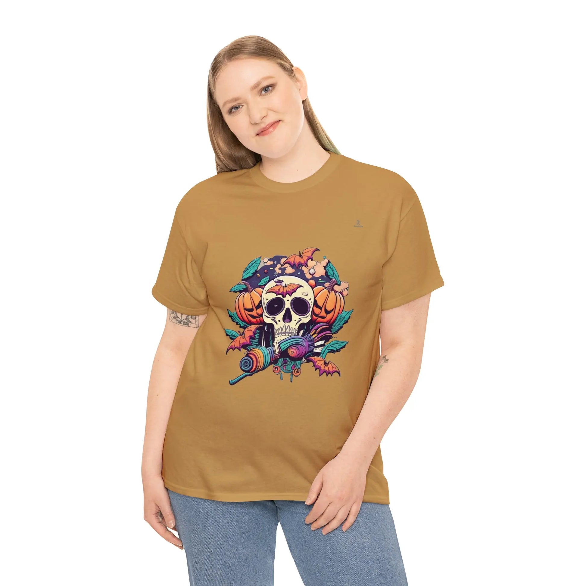 happy hippie skull - RoosStyle Design