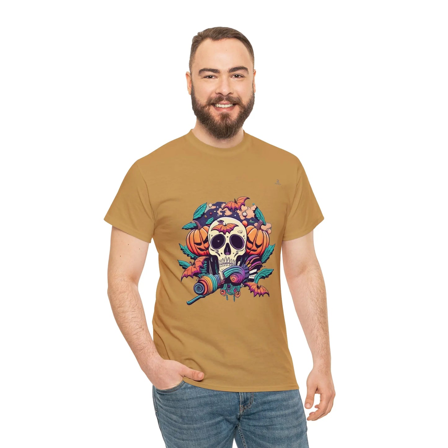 happy hippie skull - RoosStyle Design