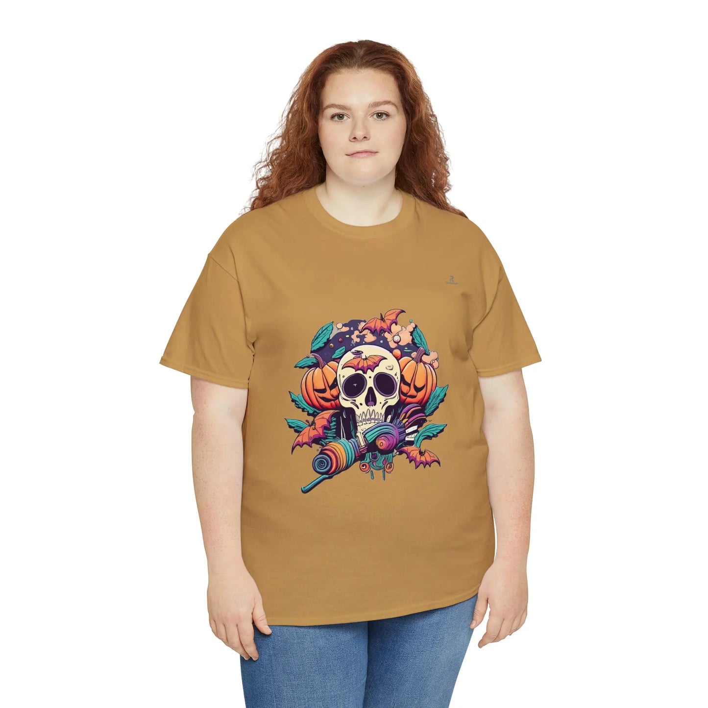 happy hippie skull - RoosStyle Design