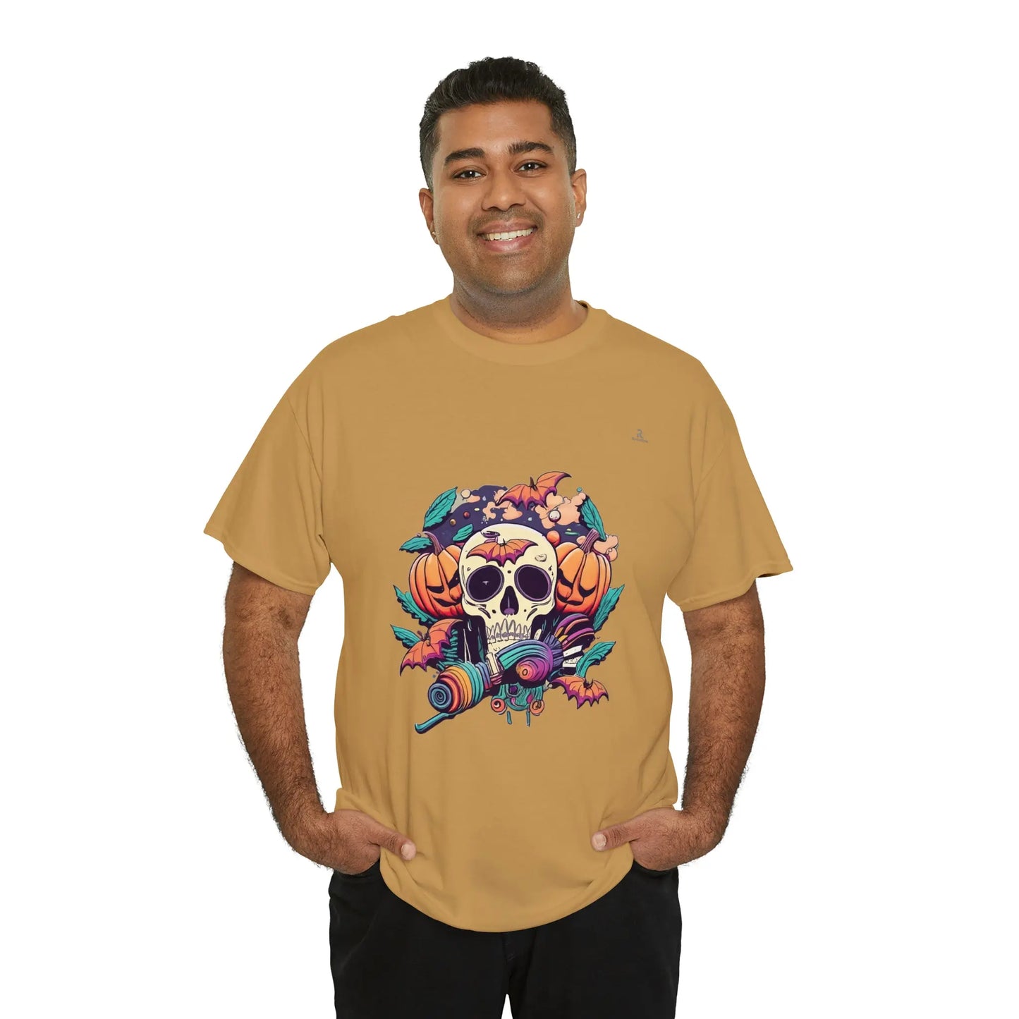 happy hippie skull - RoosStyle Design