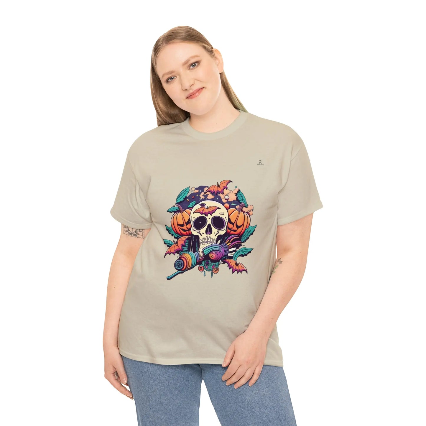 happy hippie skull - RoosStyle Design