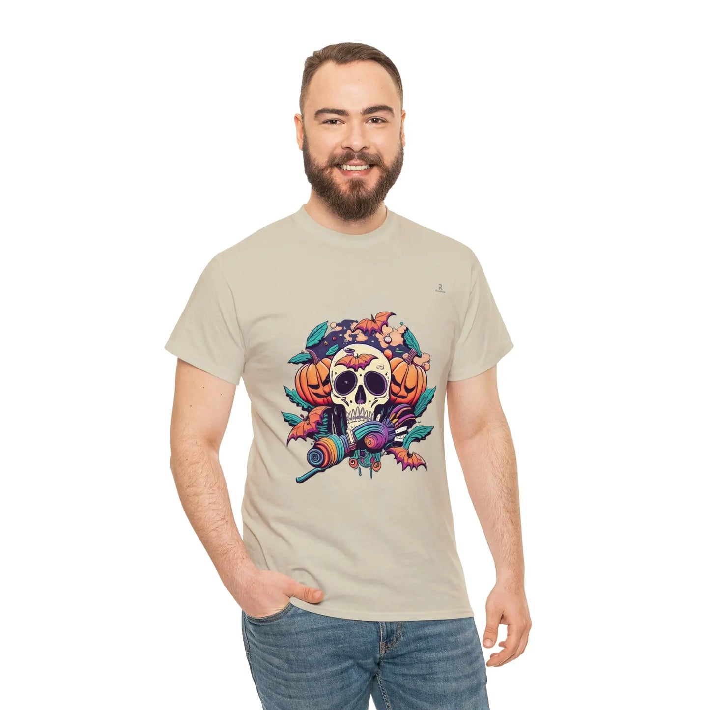 happy hippie skull - RoosStyle Design