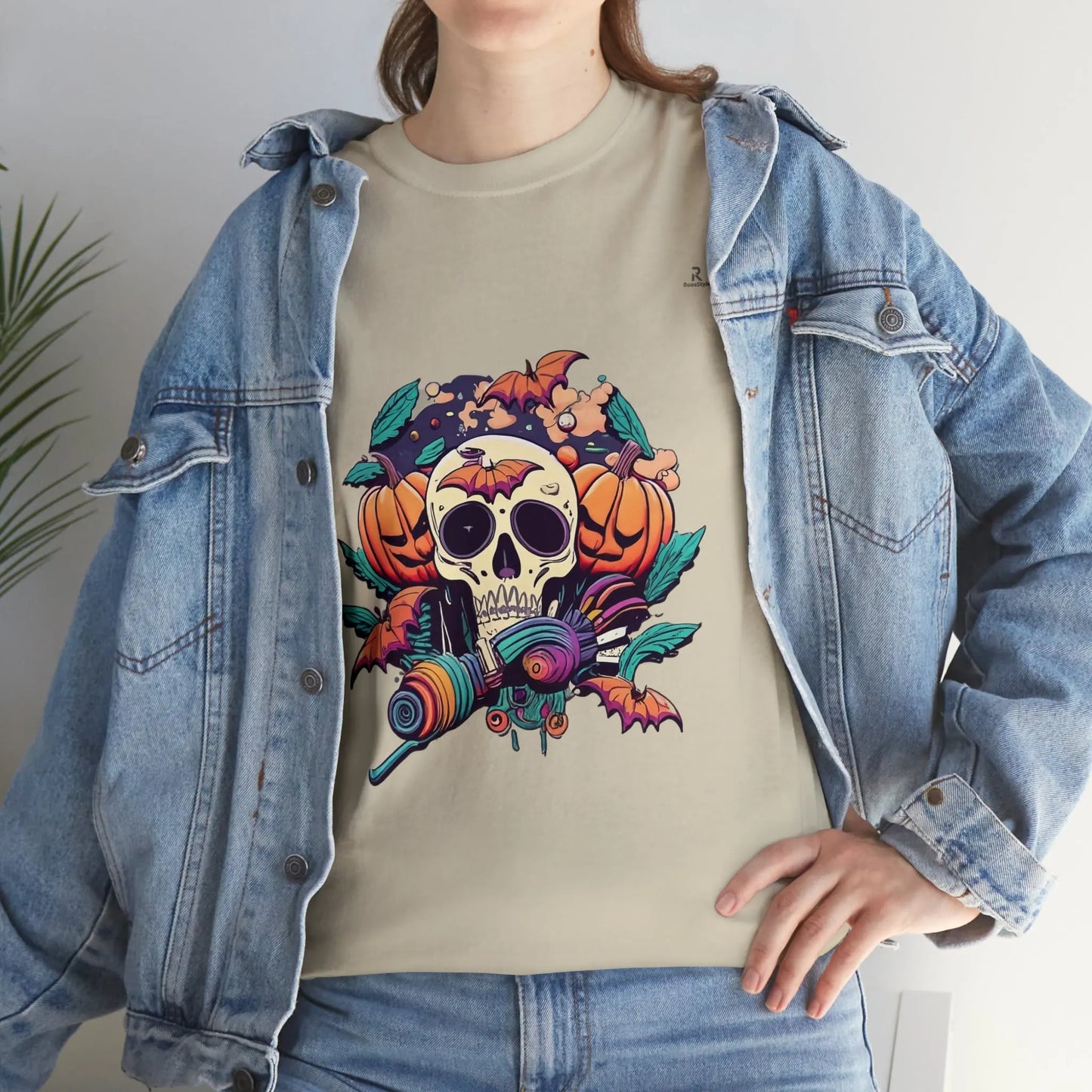 happy hippie skull - RoosStyle Design