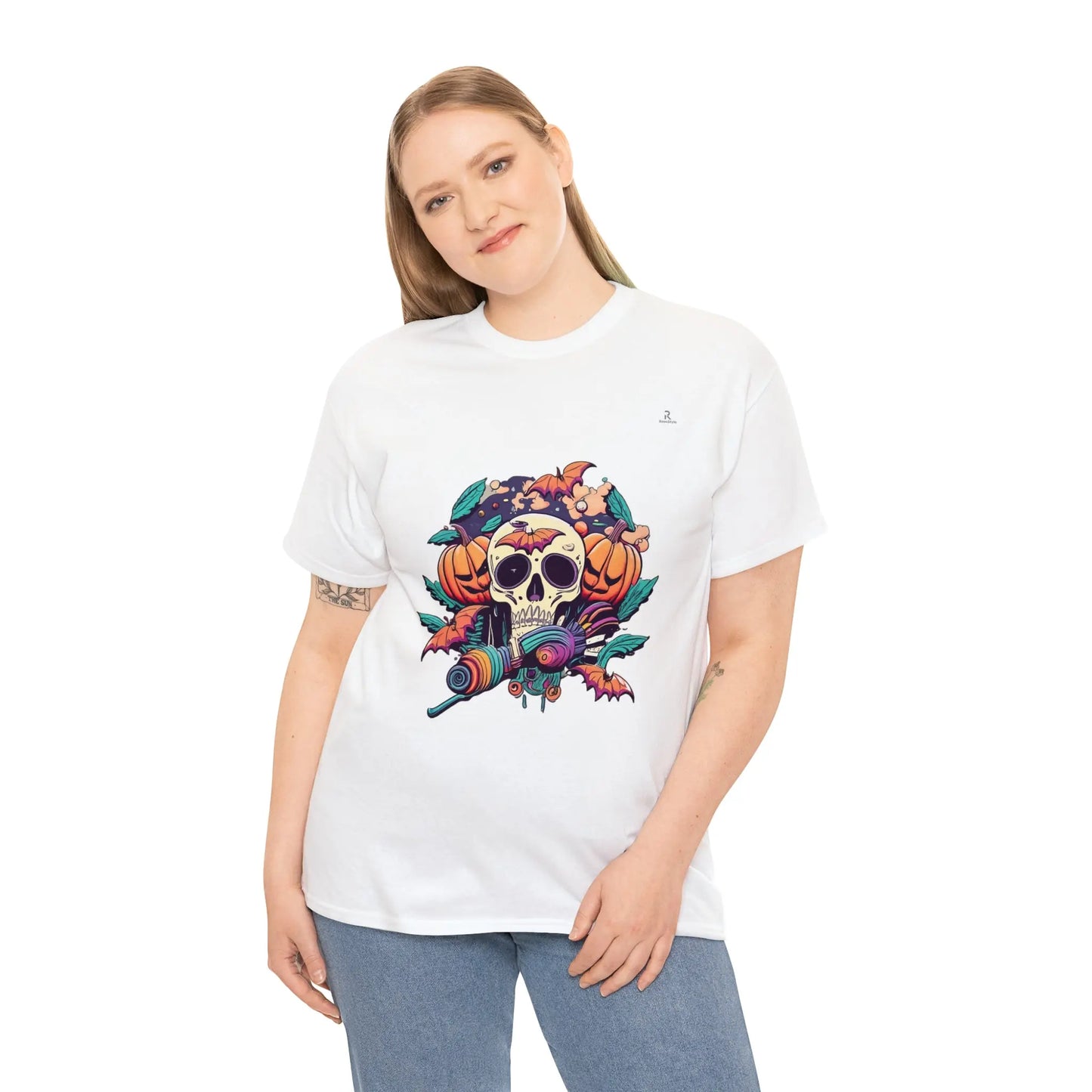 happy hippie skull - RoosStyle Design