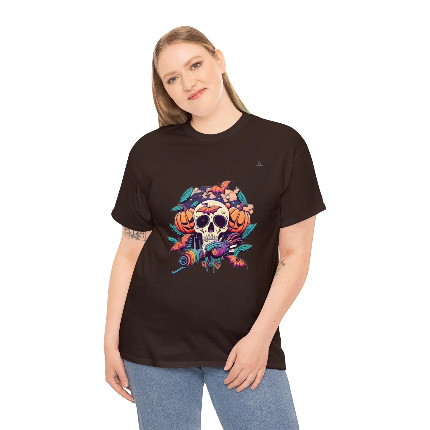 happy hippie skull (U.E) - RoosStyle Design