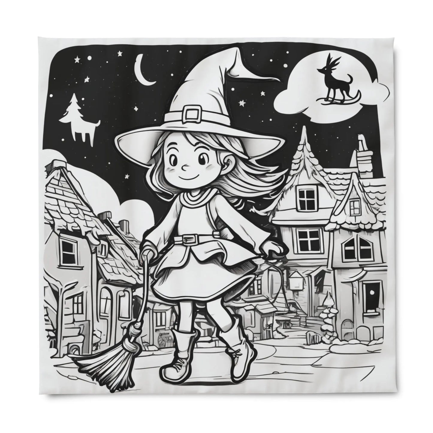 la petite sorciere  Duvet Cover - RoosStyle Design
