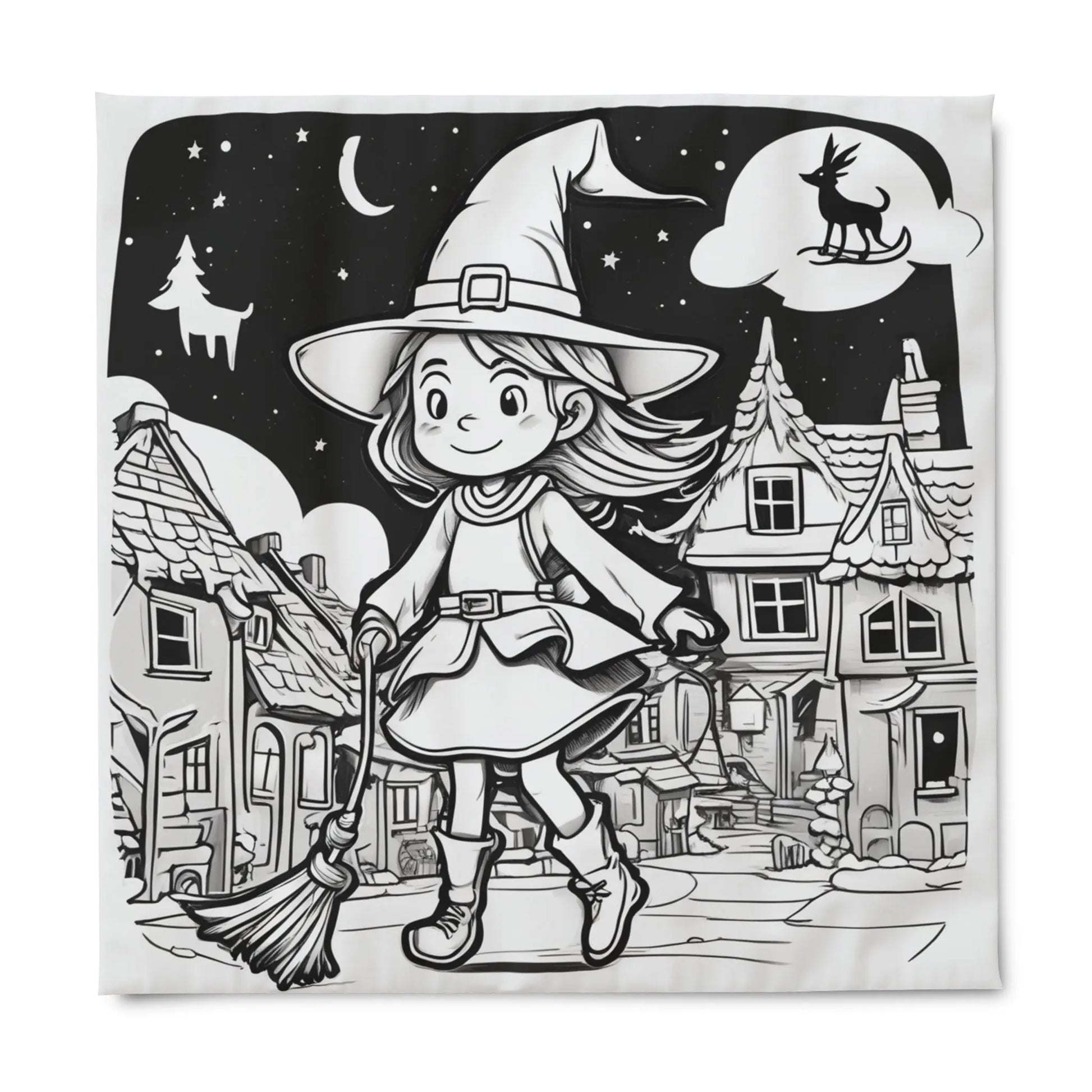 la petite sorciere  Duvet Cover - RoosStyle Design