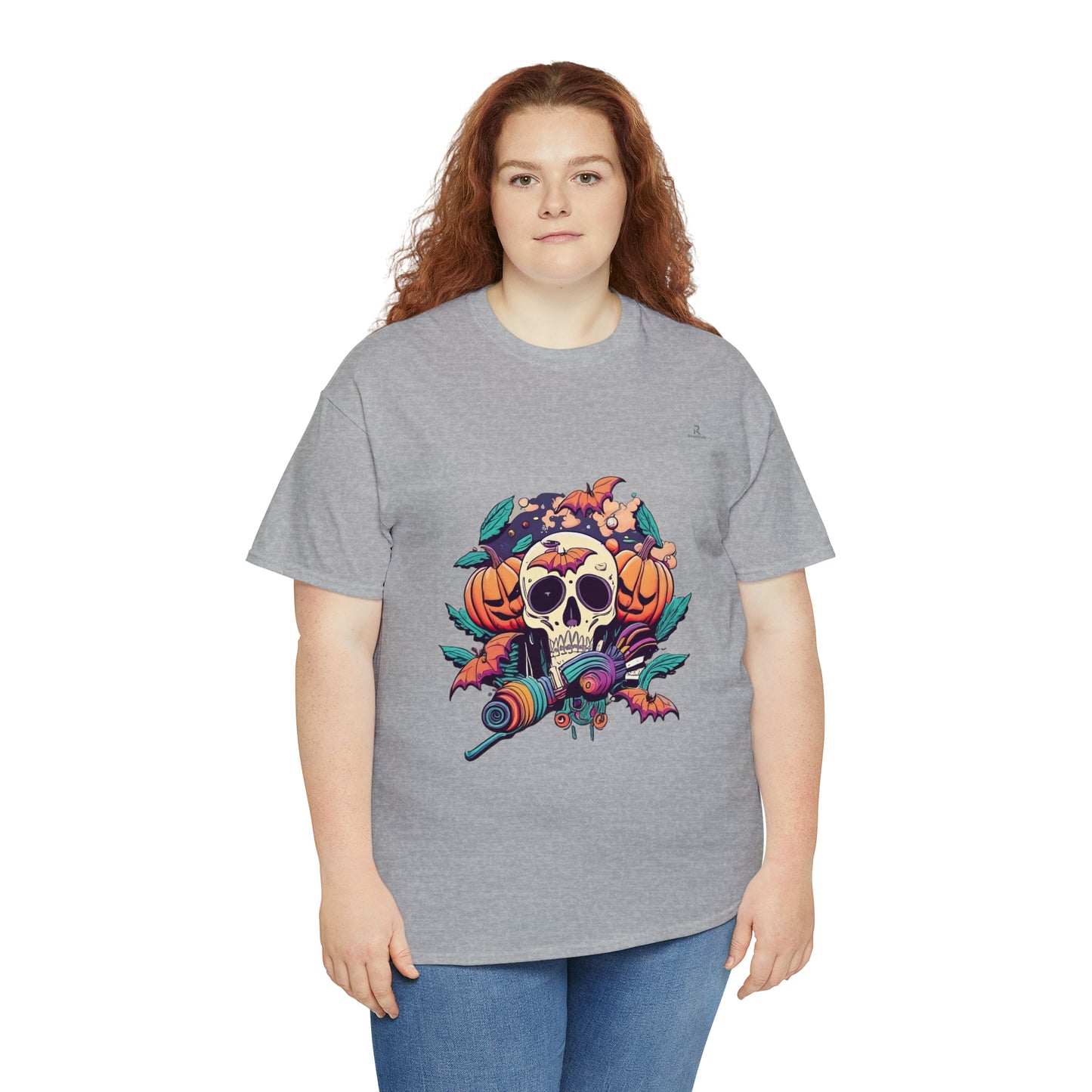 happy hippie skull - RoosStyle Design