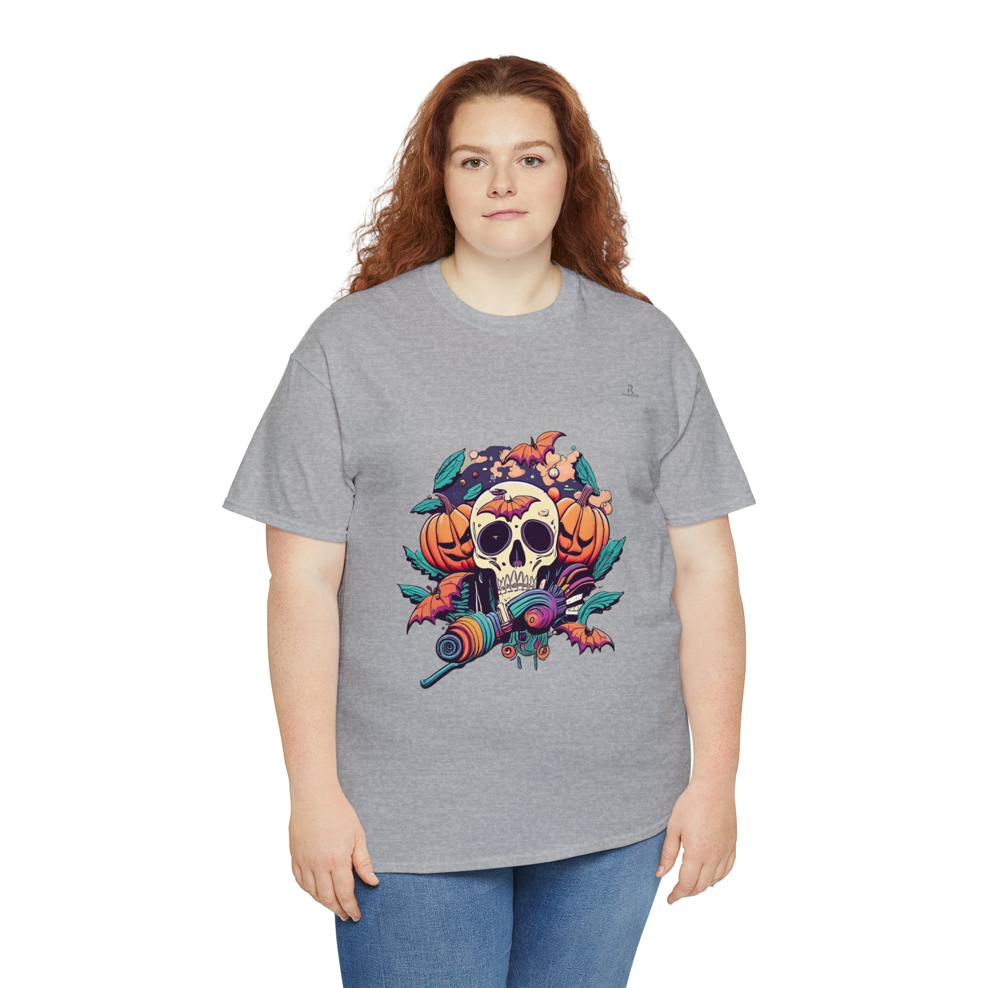 happy hippie skull - RoosStyle Design