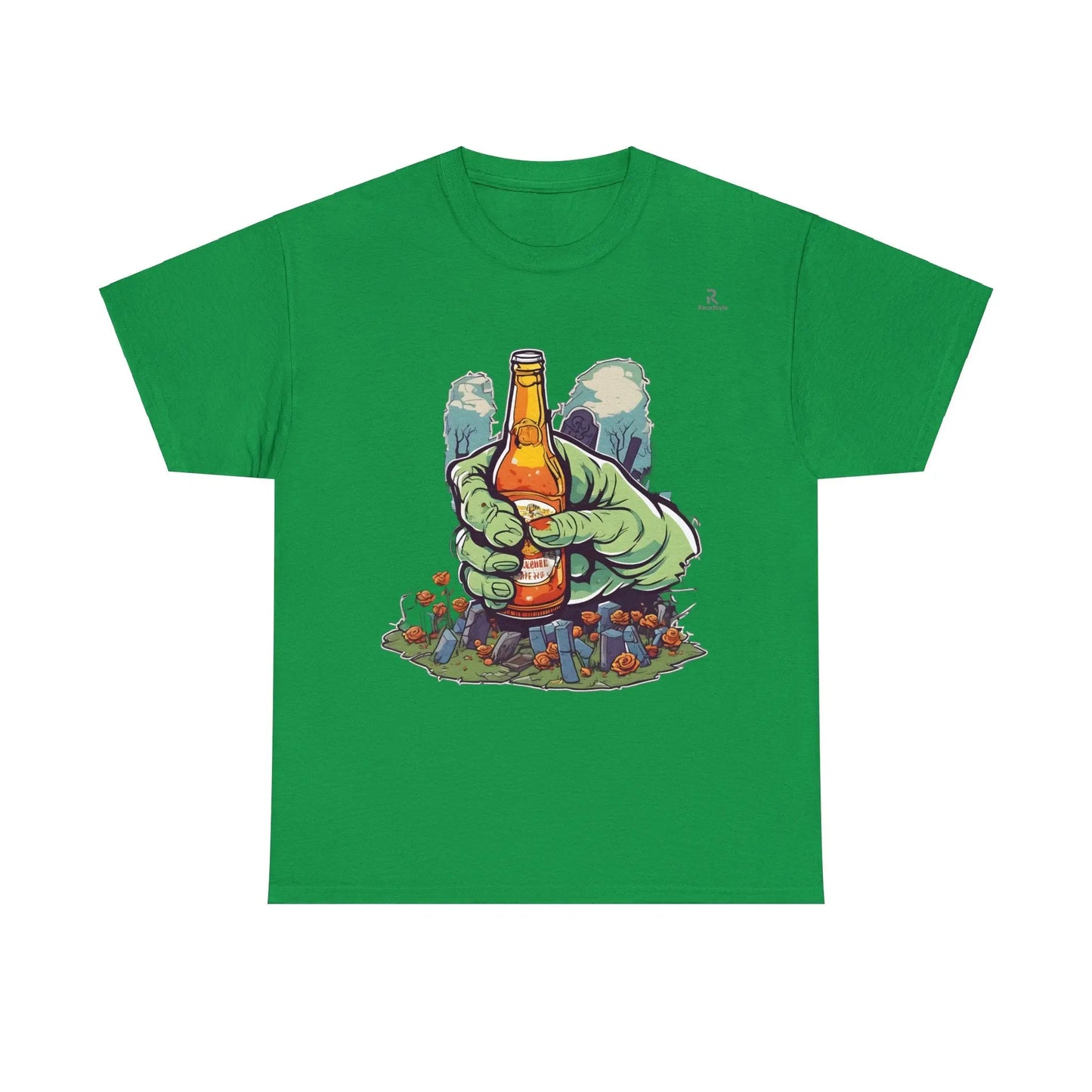 "A Zombie Aperitif: The Hand of Thirst at the Cemetery" (U.E) - RoosStyle Design