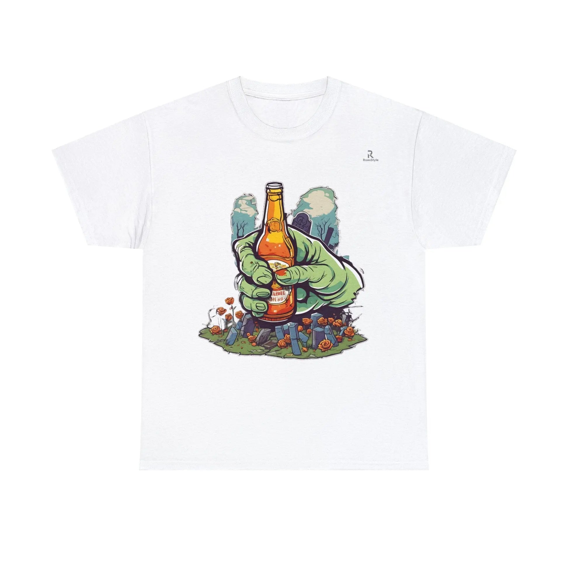 "A Zombie Aperitif: The Hand of Thirst at the Cemetery" (U.E) - RoosStyle Design