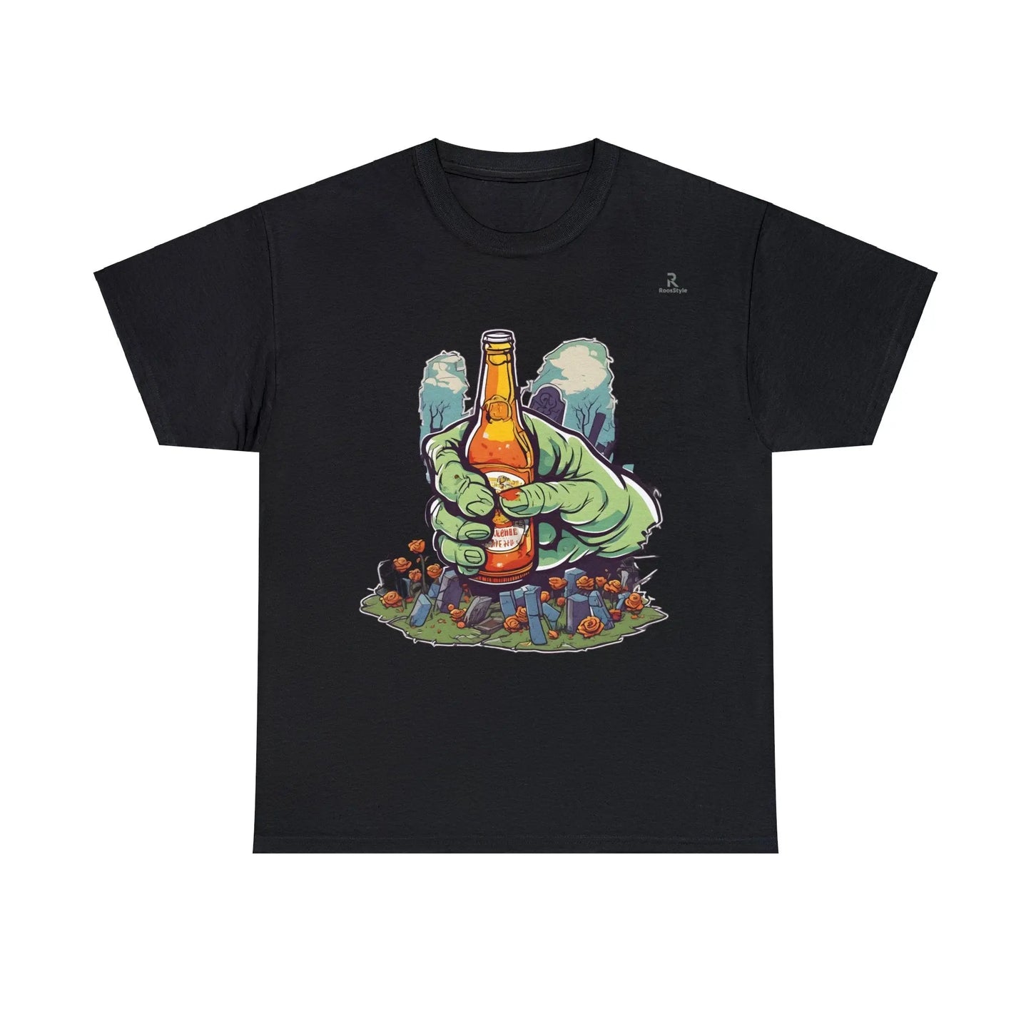 "A Zombie Aperitif: The Hand of Thirst at the Cemetery" (U.E) - RoosStyle Design