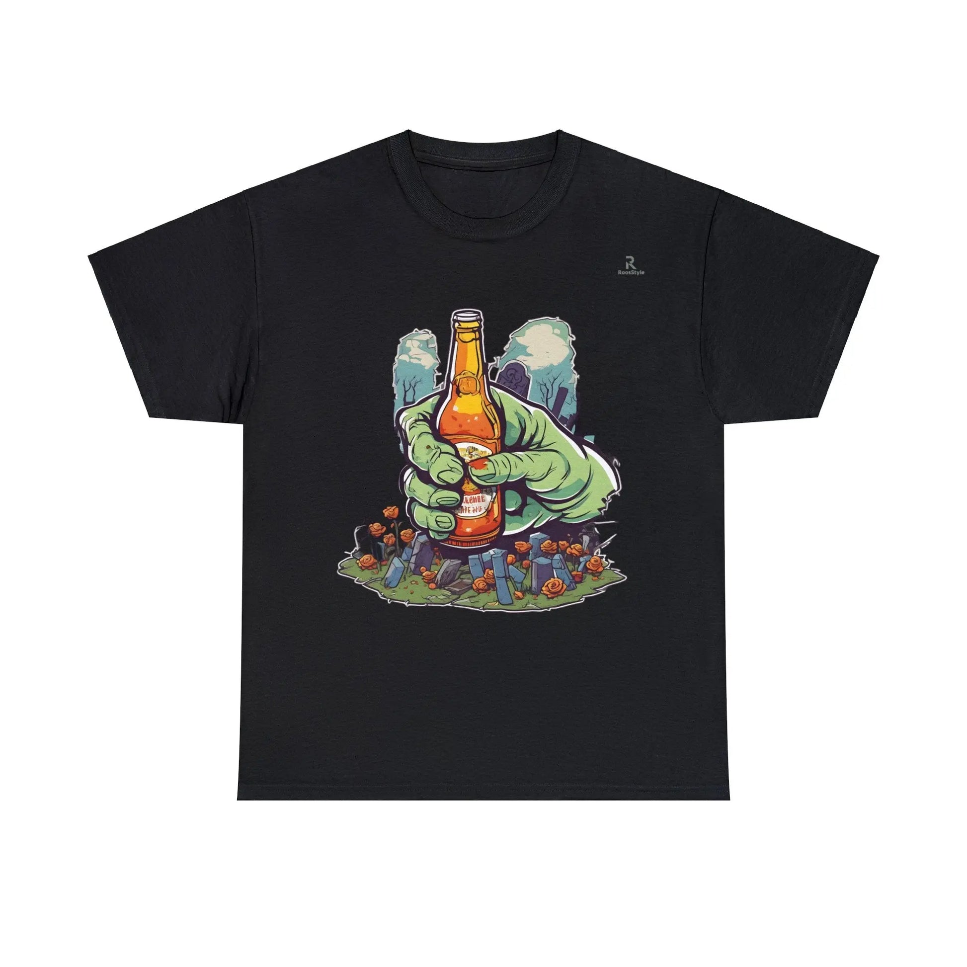 "A Zombie Aperitif: The Hand of Thirst at the Cemetery" (U.E) - RoosStyle Design