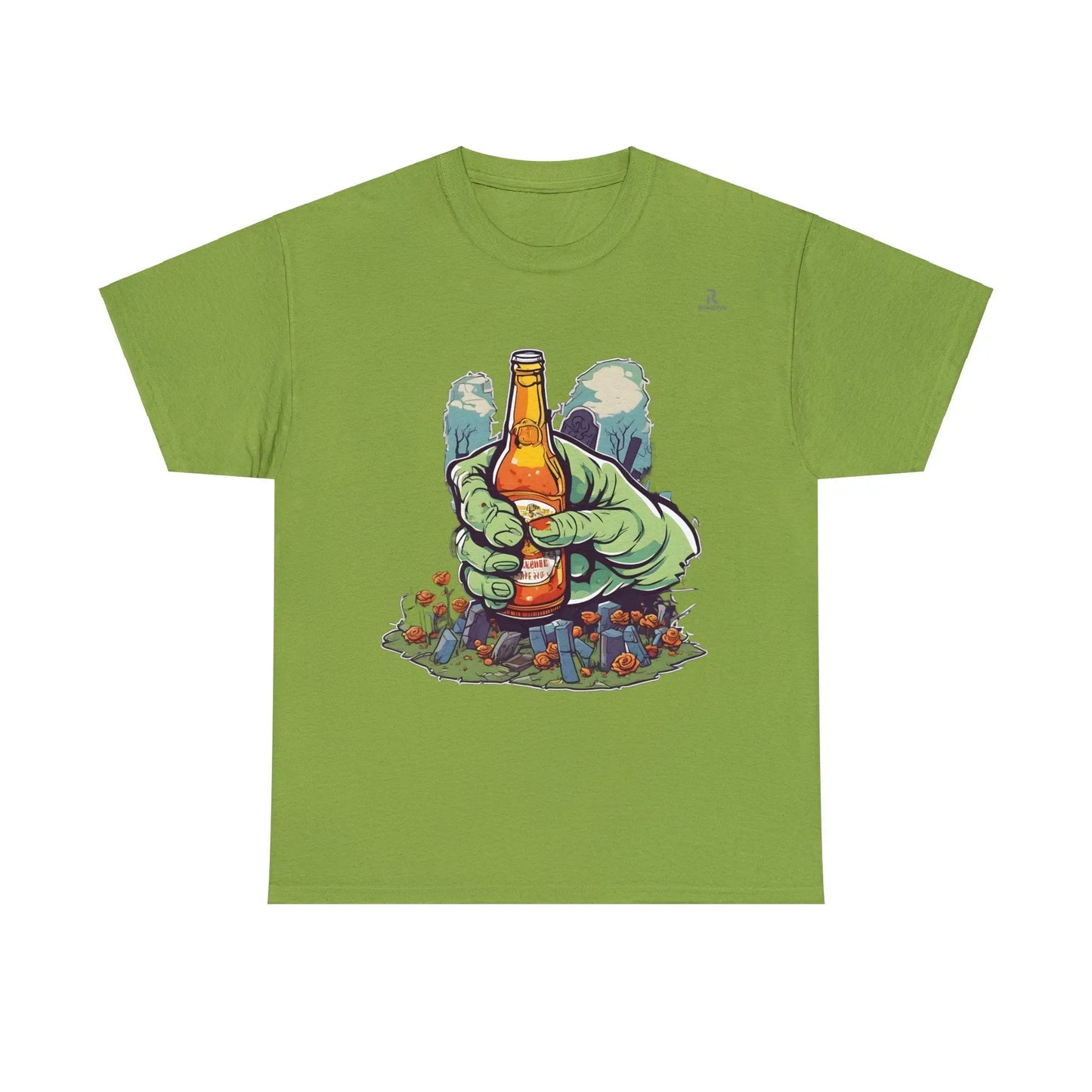"A Zombie Aperitif: The Hand of Thirst at the Cemetery" (U.E) - RoosStyle Design