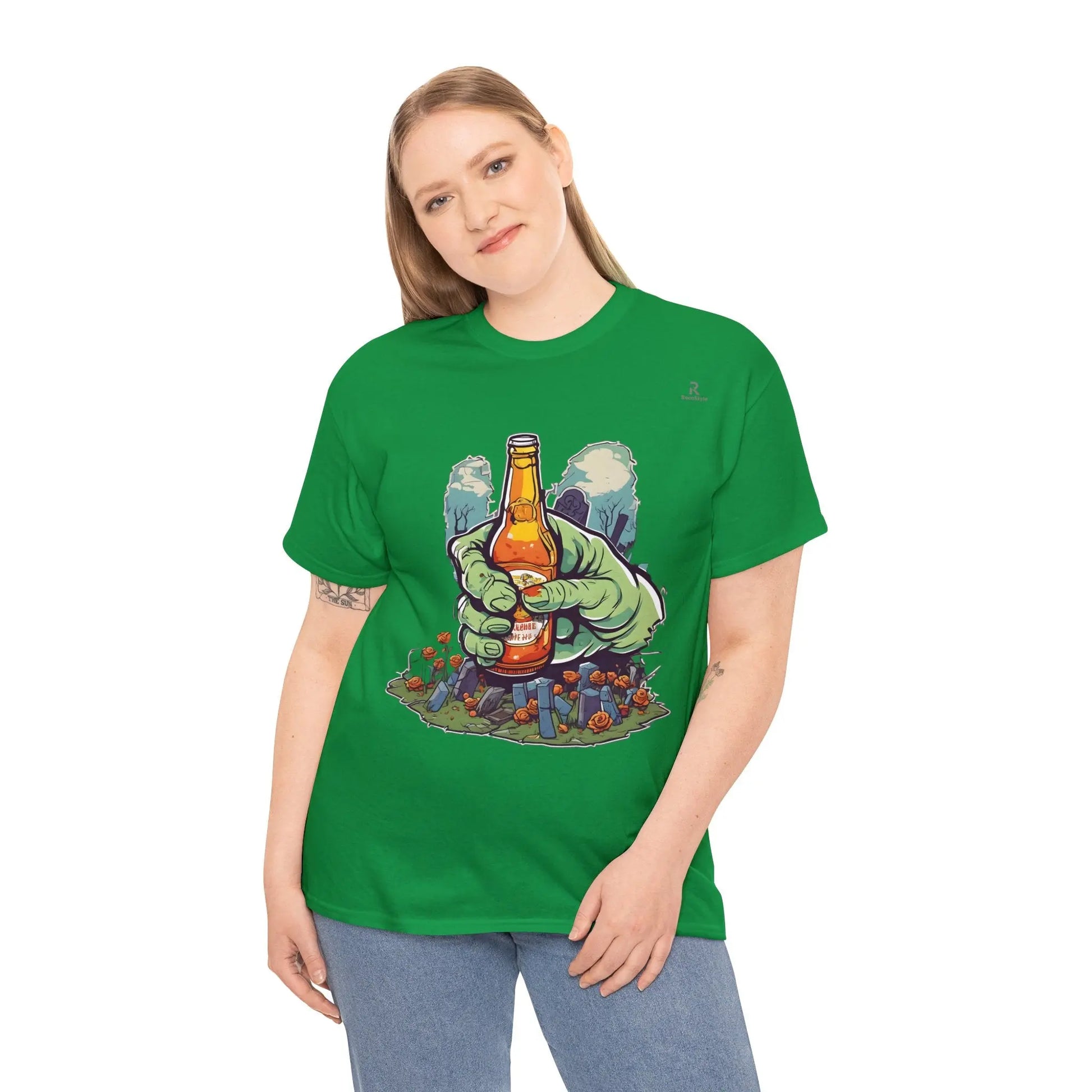 "A Zombie Aperitif: The Hand of Thirst at the Cemetery" (U.E) - RoosStyle Design