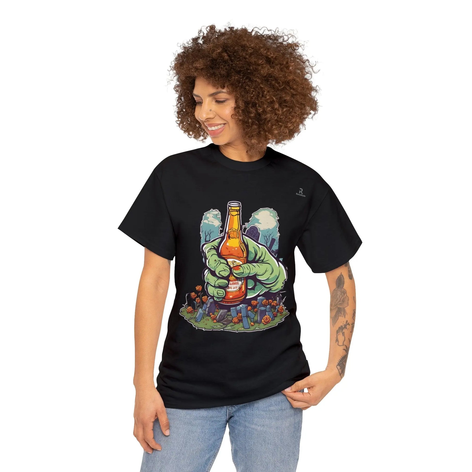 "A Zombie Aperitif: The Hand of Thirst at the Cemetery" (U.E) - RoosStyle Design
