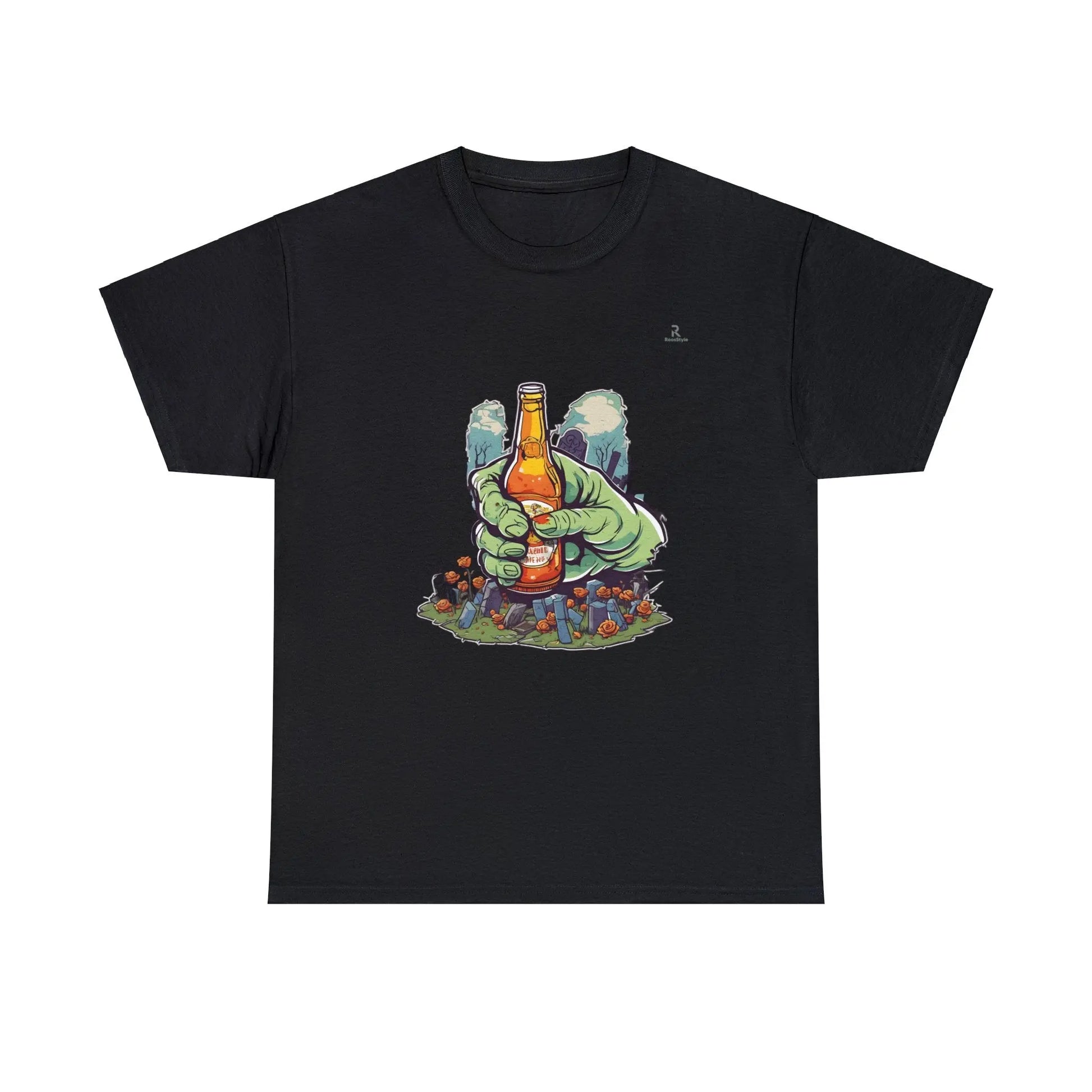 "A Zombie Aperitif: The Hand of Thirst at the Cemetery" (U.S) - RoosStyle Design