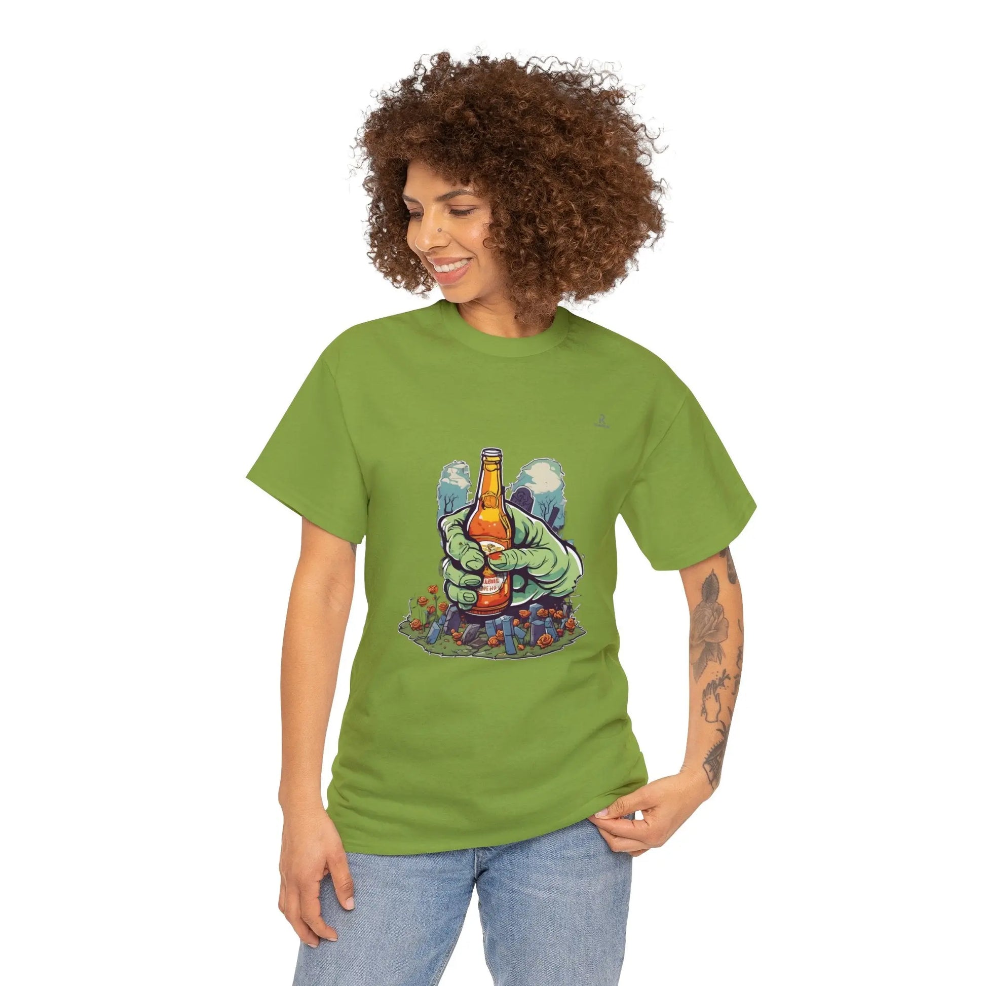 "A Zombie Aperitif: The Hand of Thirst at the Cemetery" (U.S) - RoosStyle Design