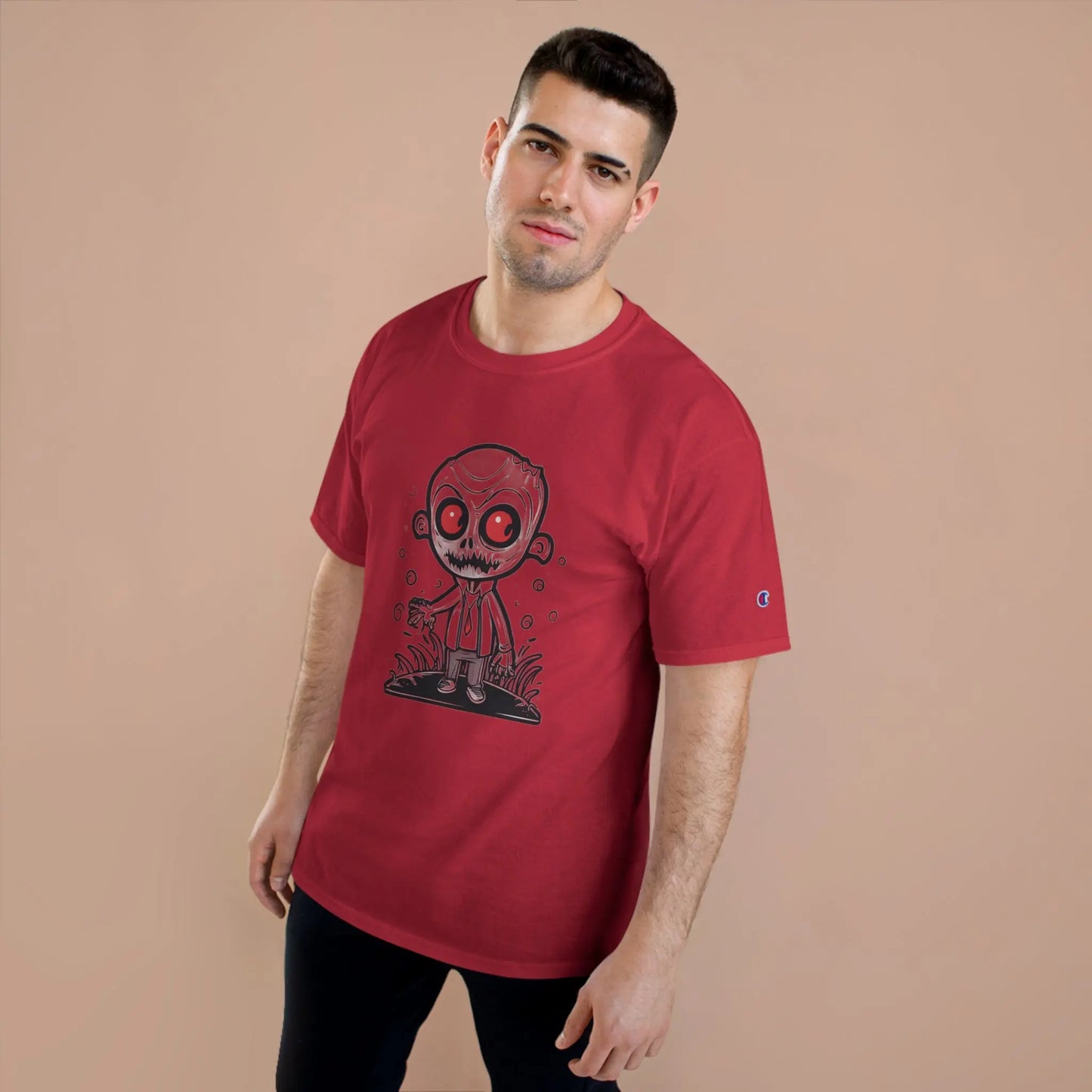 Halloween Mini-Monster Teacher Champion T-Shirt - RoosStyle Design