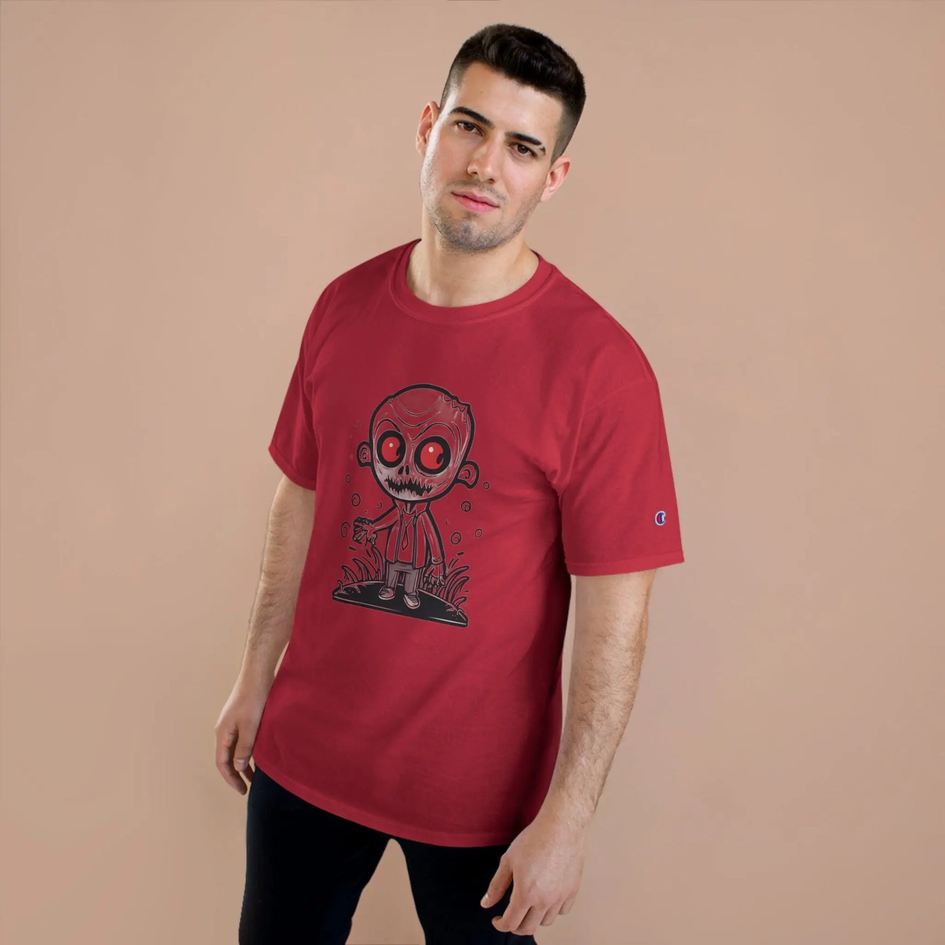 Halloween Mini-Monster Teacher Champion T-Shirt - RoosStyle Design