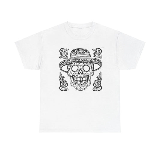 T-shirt Fiesta Crâne Flora - RoosStyle Design