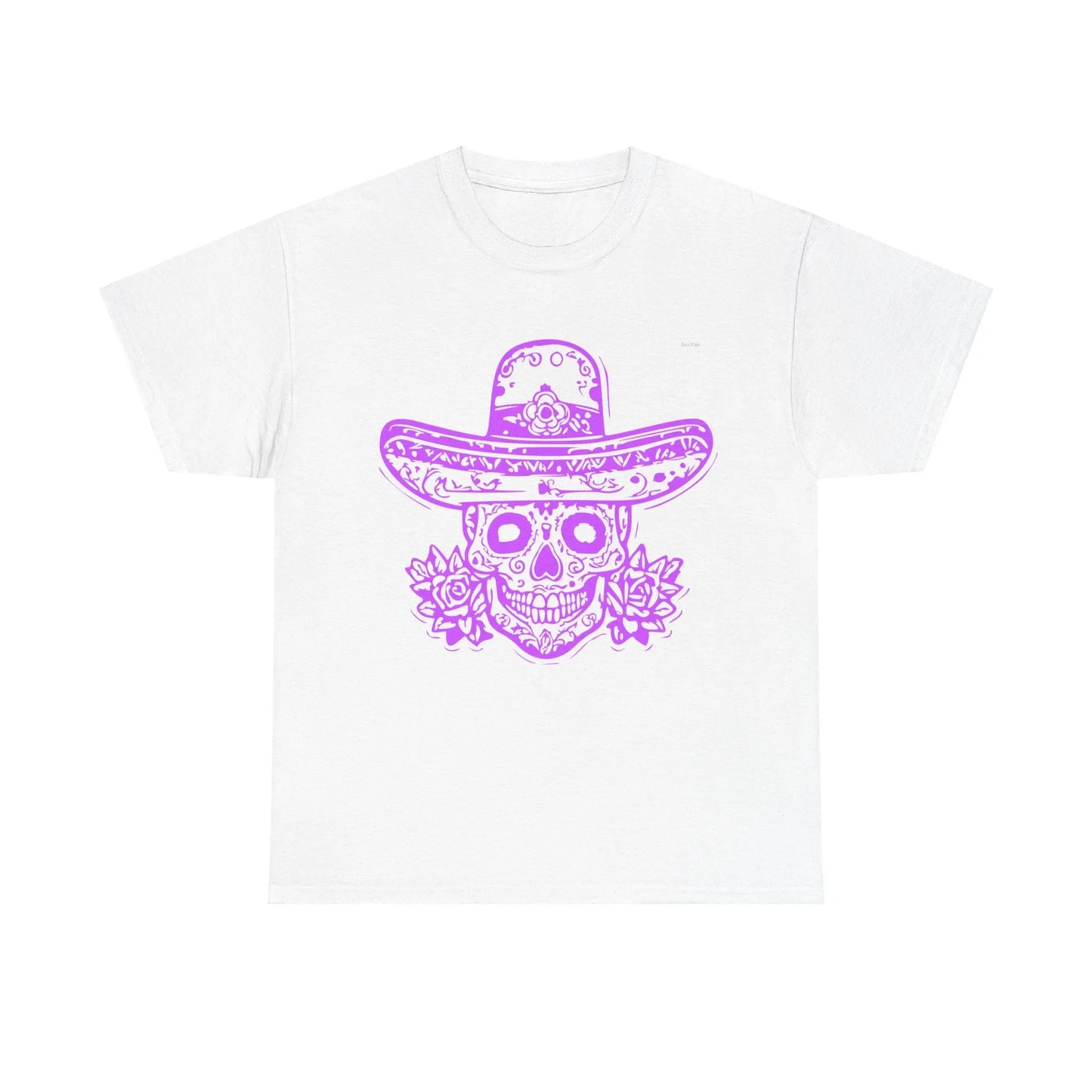T-shirt Vintage avec Crâne et Sombrero(U.E) Printify