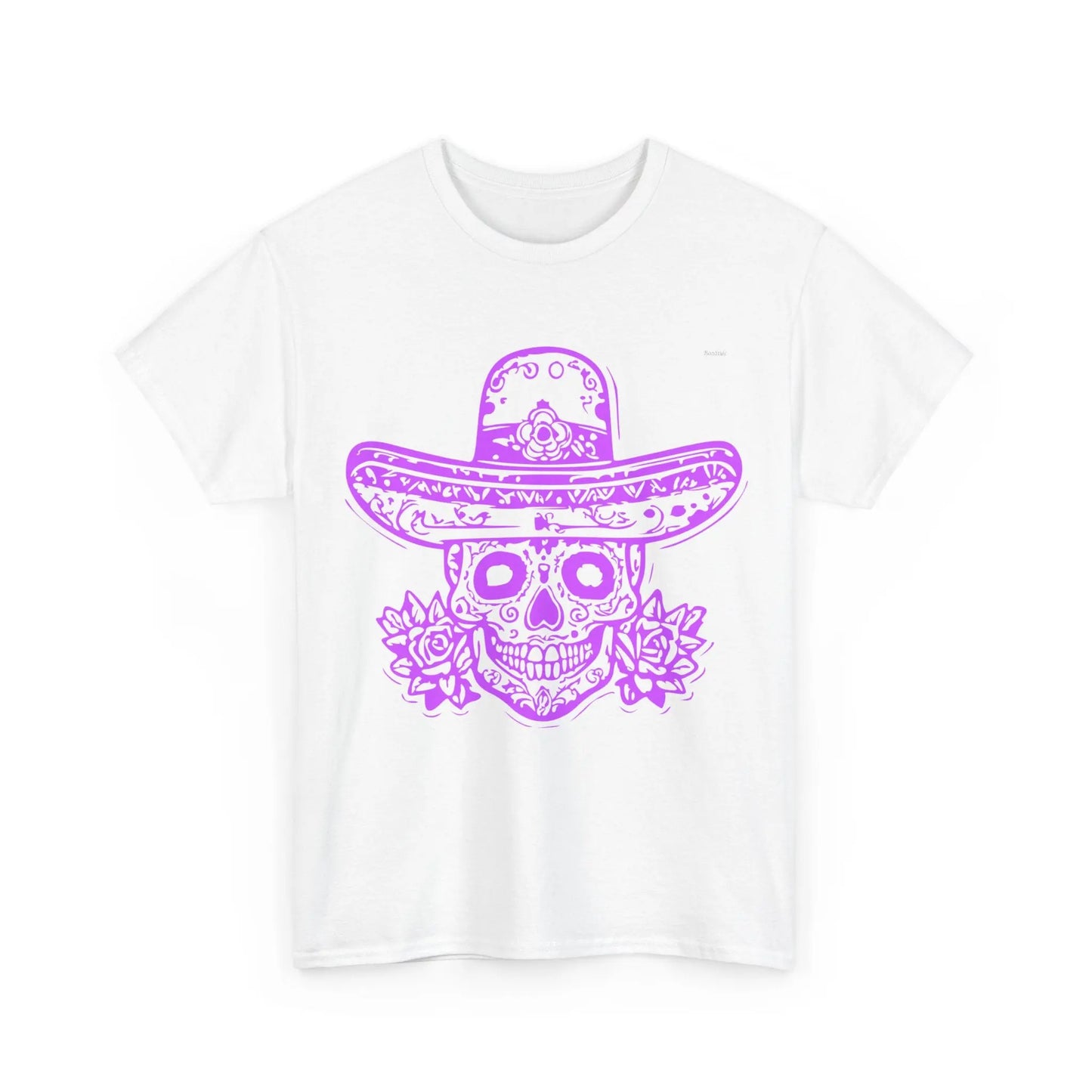 T-shirt Vintage avec Crâne et Sombrero(U.E) Printify